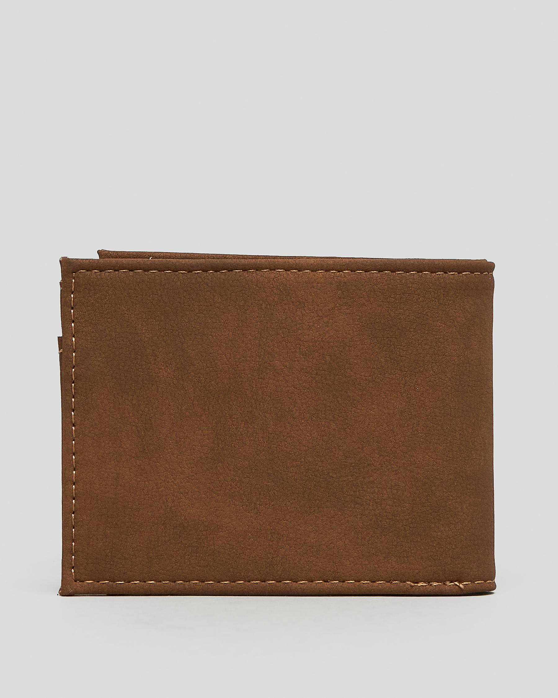 Lucid Contemporary Leather Wallet In Brown - Fast Shipping & Easy ...