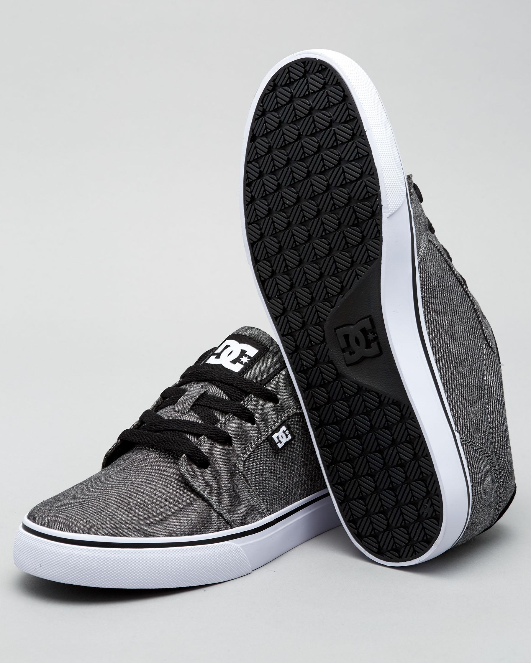 DC Shoes Anvil Shoes In Black Resin | City Beach Australia