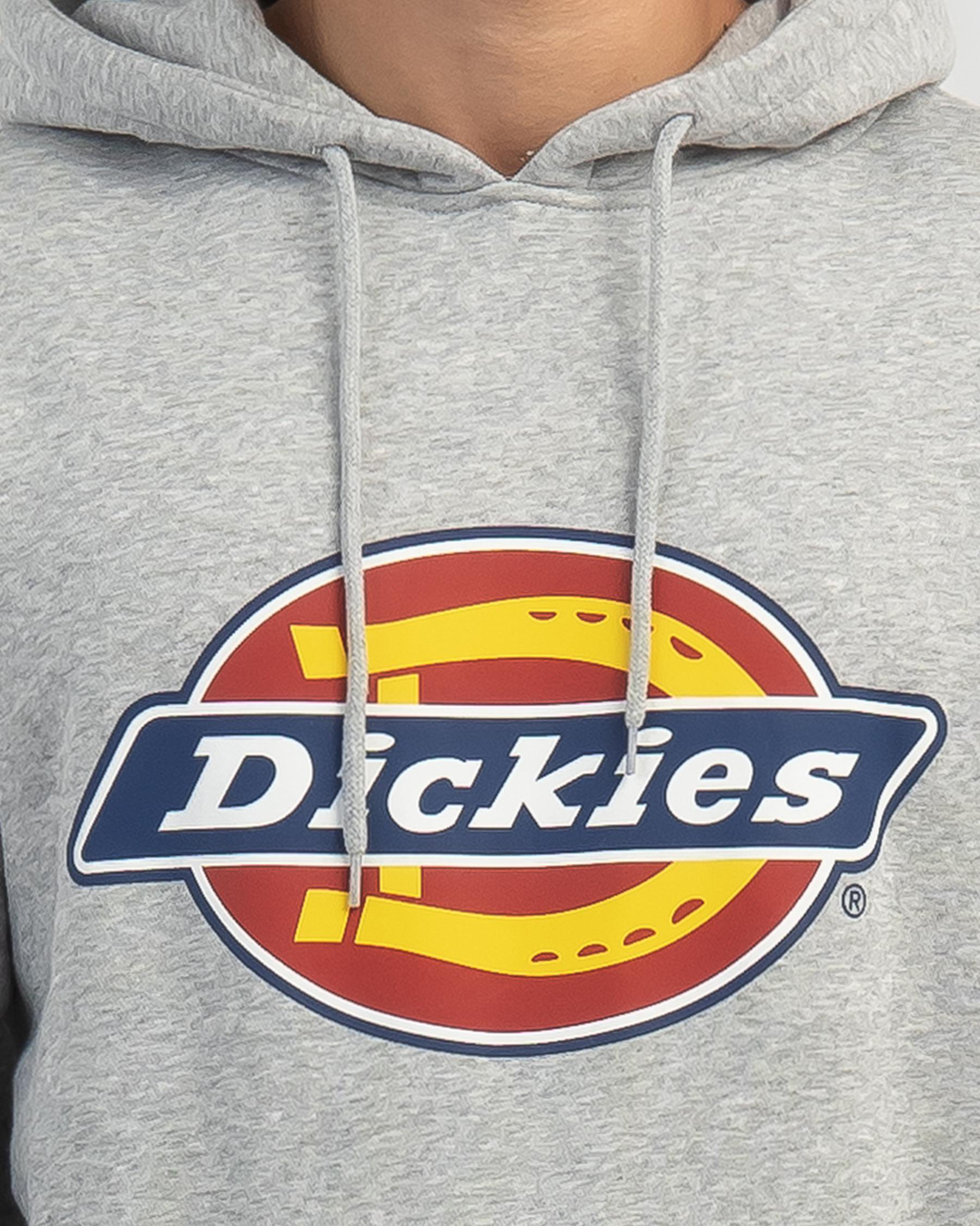 Shop Dickies Classic Logo Hoodie In Grey Marle - Fast Shipping & Easy ...