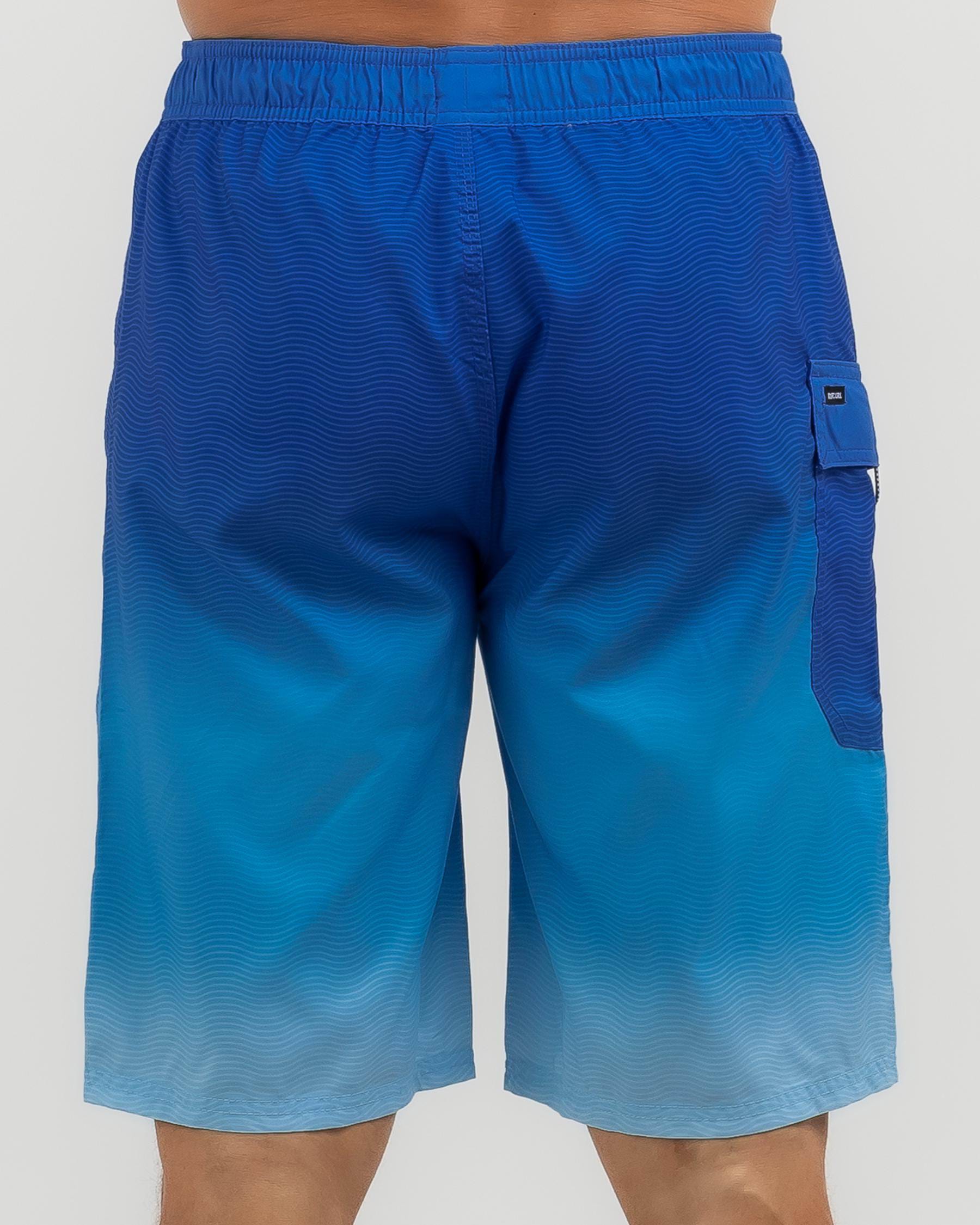 Shop Rip Curl Shock Easy Fit Board Shorts In Cobalt - Fast Shipping ...
