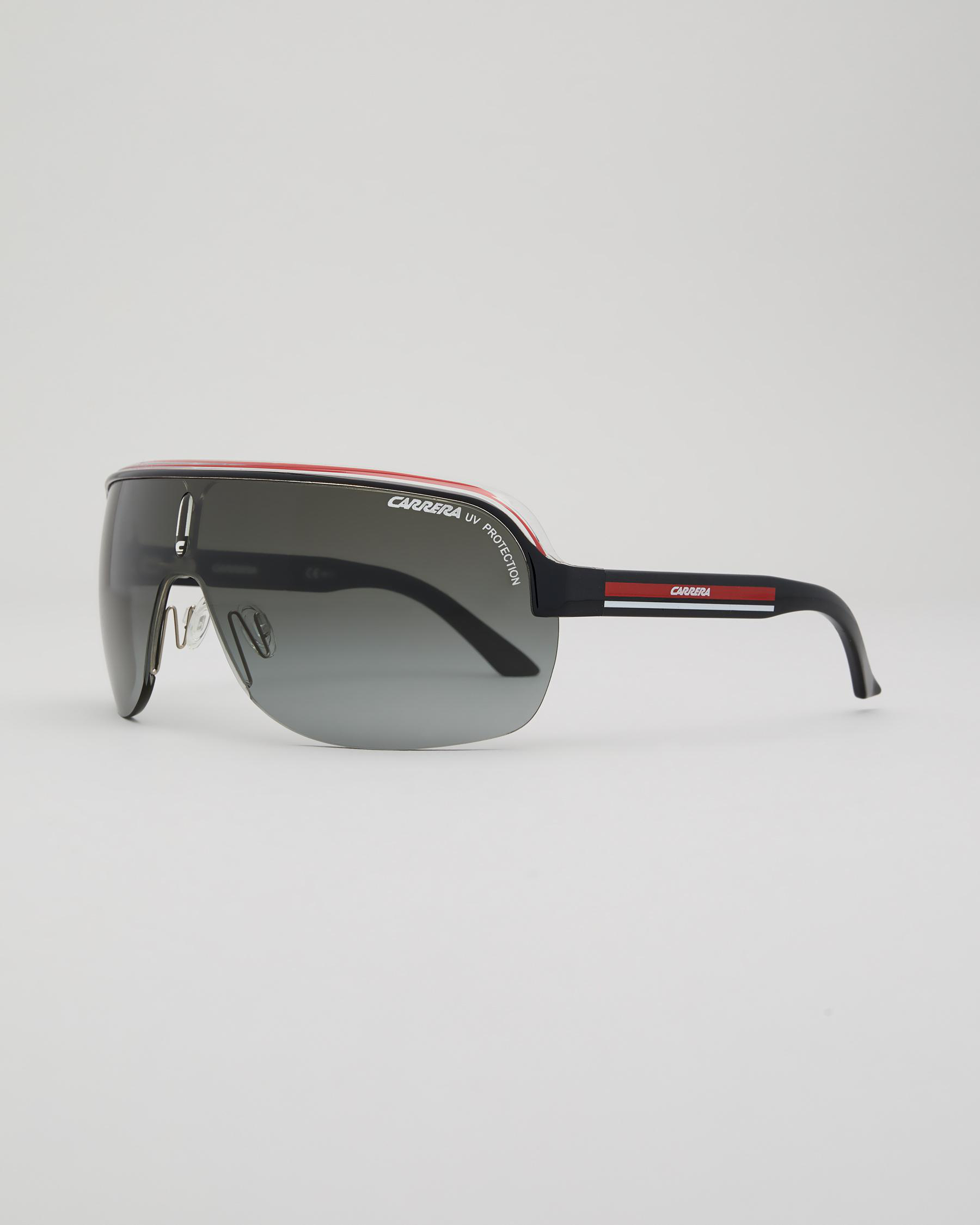 Shop Carrera Topcar Sunglasses In Blk/red - Fast Shipping & Easy ...