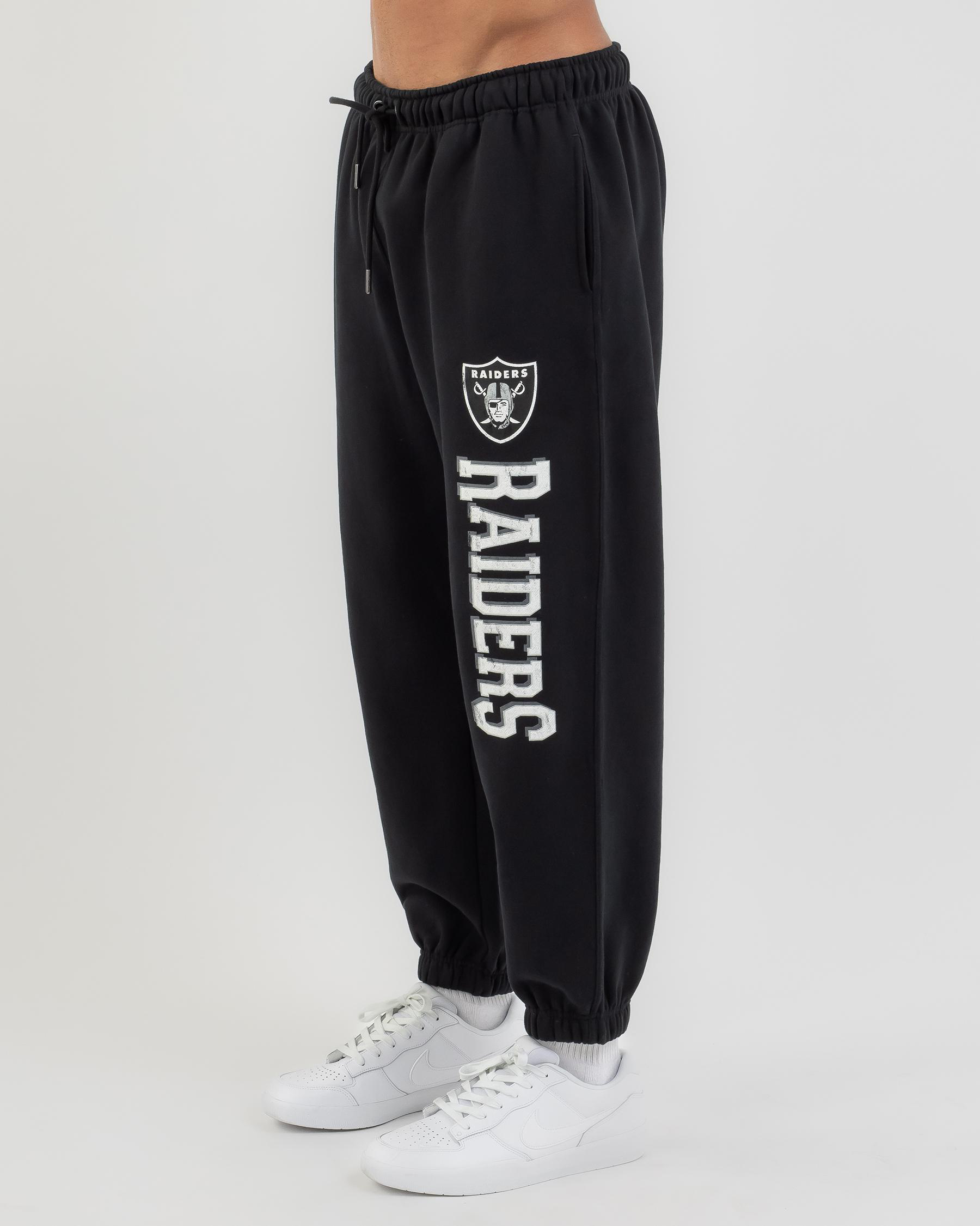 Majestic Nfl Las Vegas Raiders Fleece Track Pants in Red