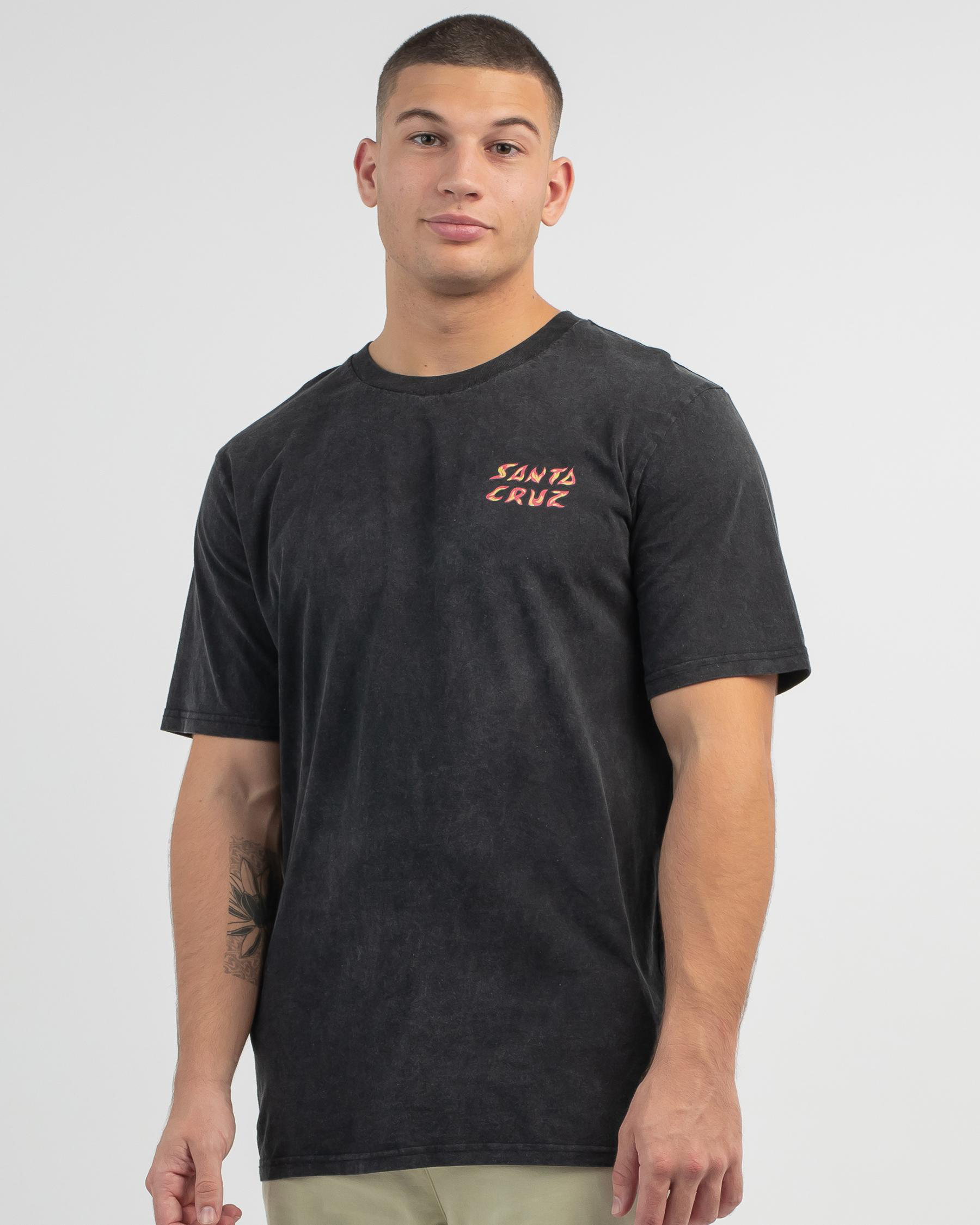 Shop Santa Cruz Salba Tiger T-Shirt In Black - Fast Shipping & Easy ...