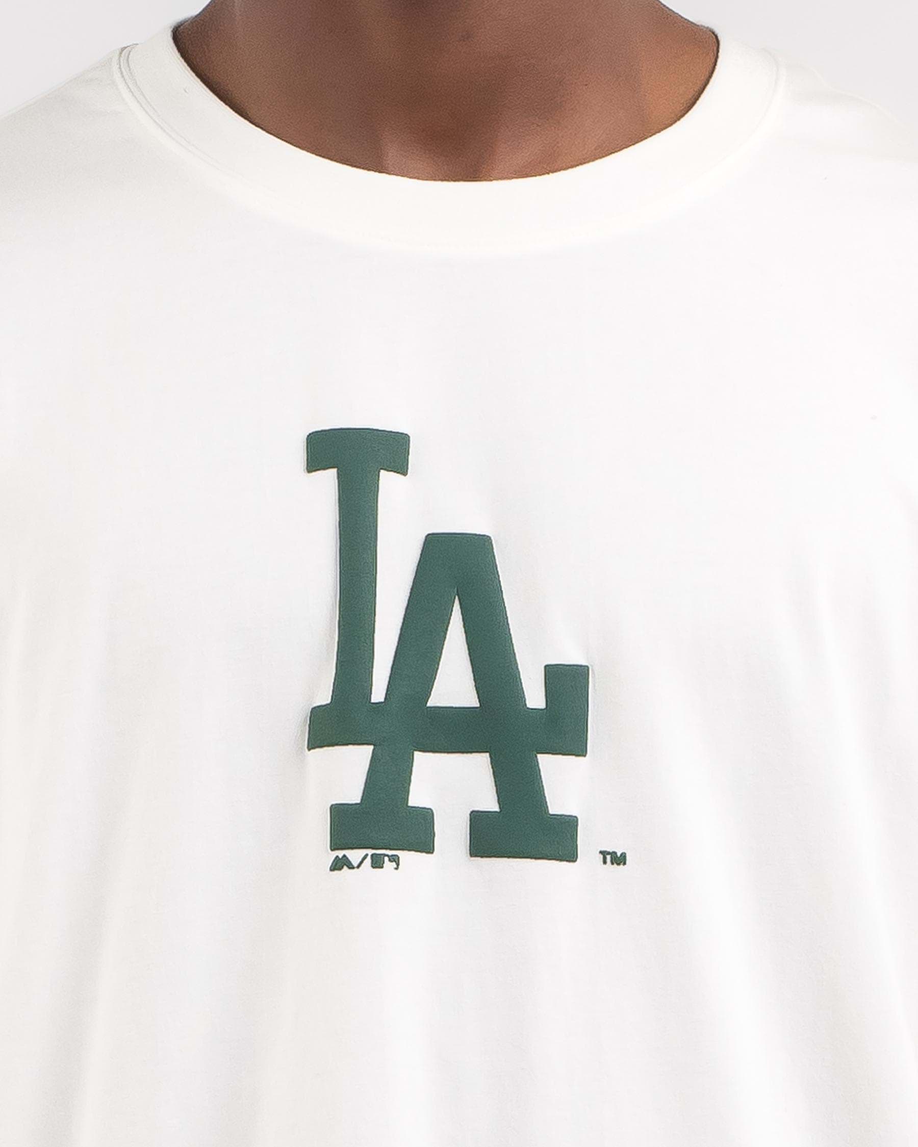 Majestic LA Dodgers Heavy Jersey Arch City Oversized T-Shirt In