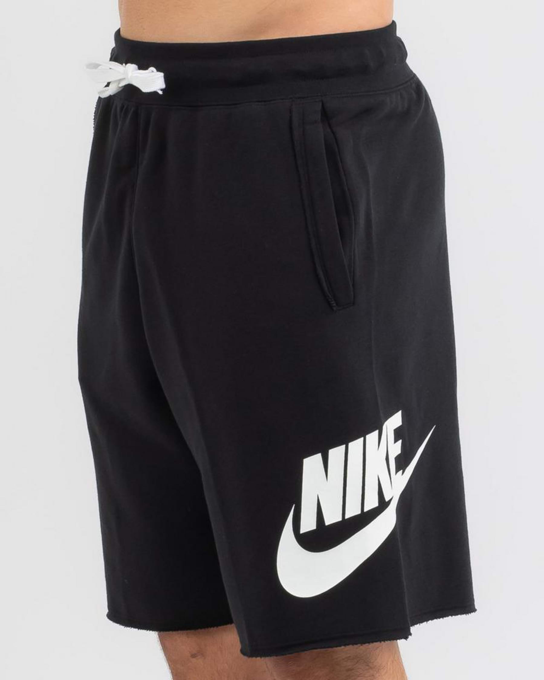 Shop Nike Club Alumni Shorts In Black - Fast Shipping & Easy Returns ...