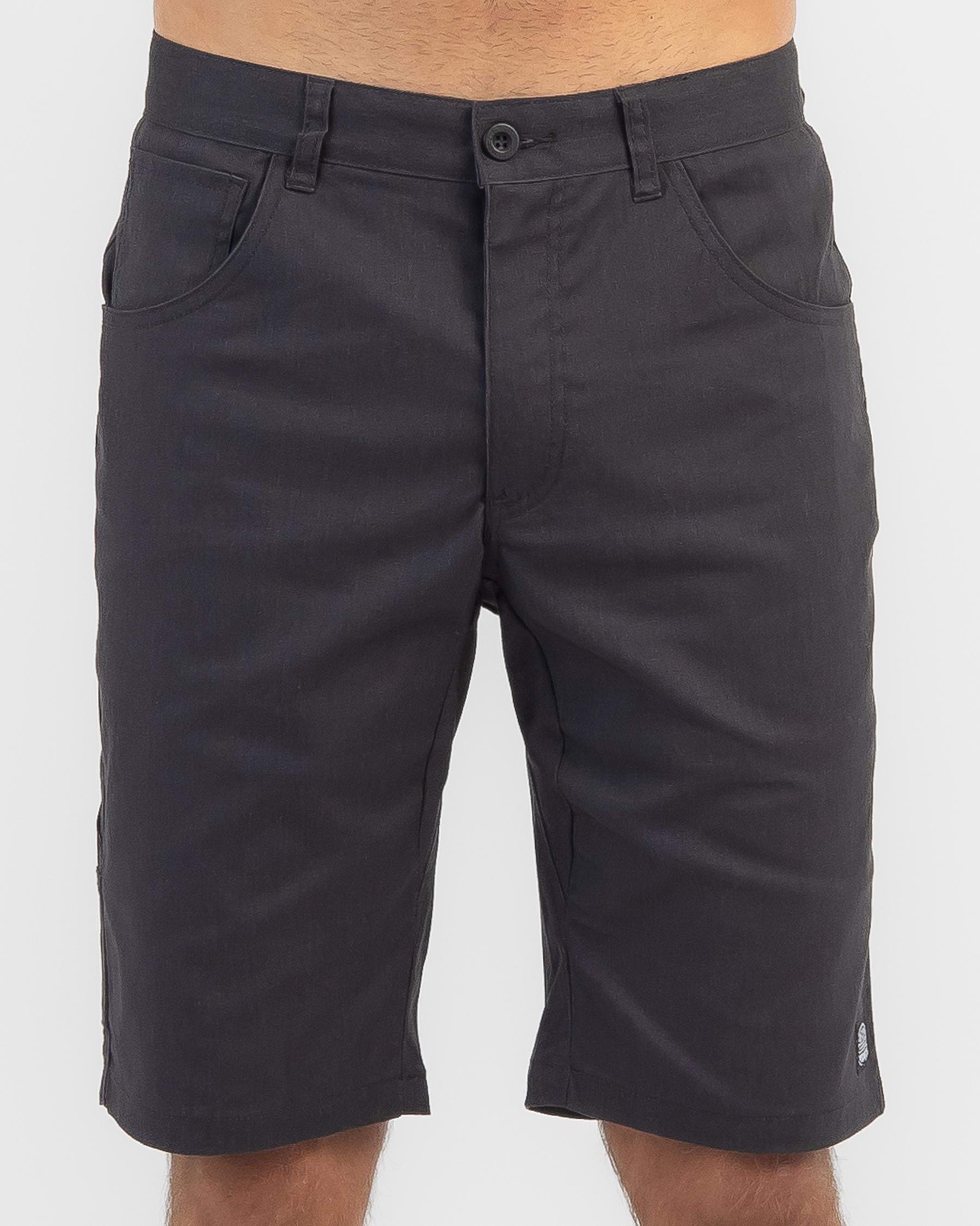 Shop Dexter Raider Cargo Shorts In Charcoal - Fast Shipping & Easy ...