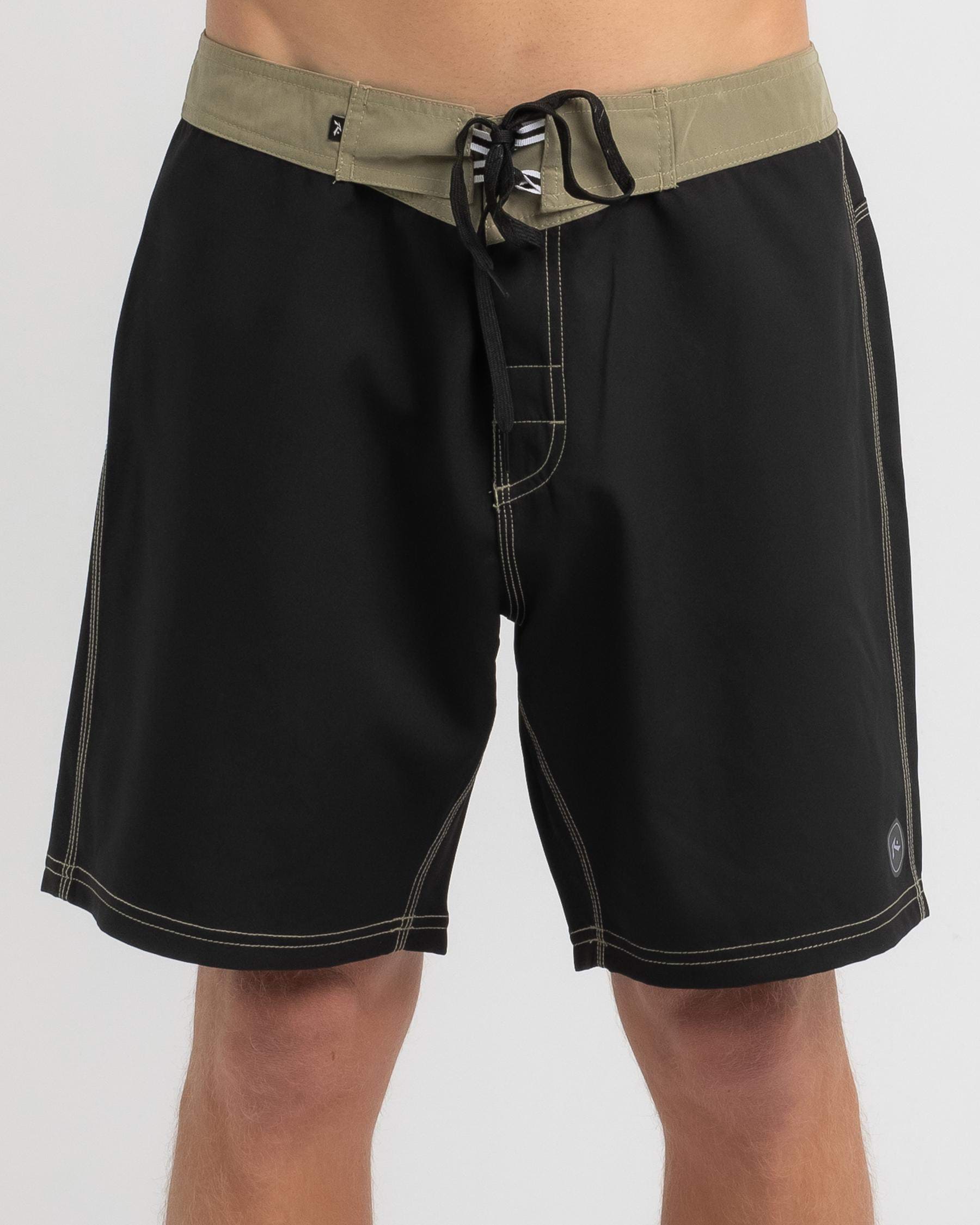 Shop Rusty Dynamite Board Shorts In Black - Fast Shipping & Easy ...