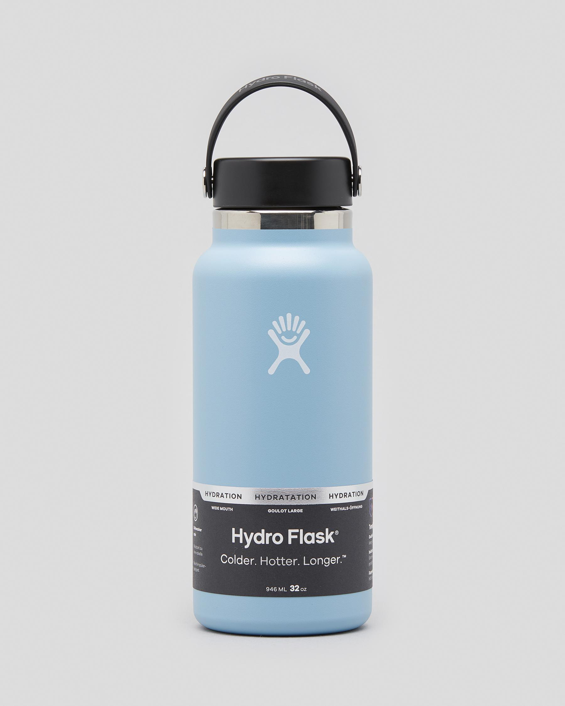 Shop Hydro Flask 32oz Wide Mouth Drink Bottle In Rain - Fast Shipping ...