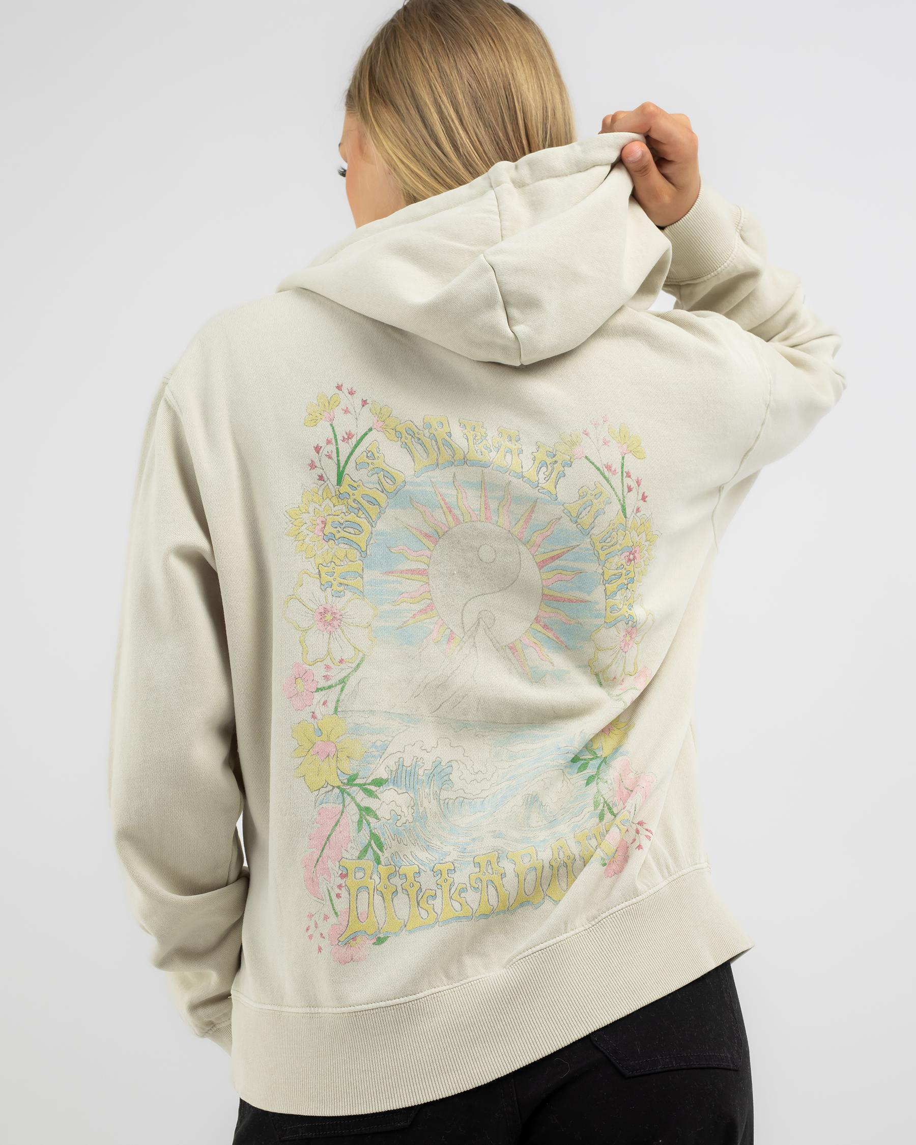 Billabong Take Me Away Rio Hoodie In Sandshell - Fast Shipping & Easy ...