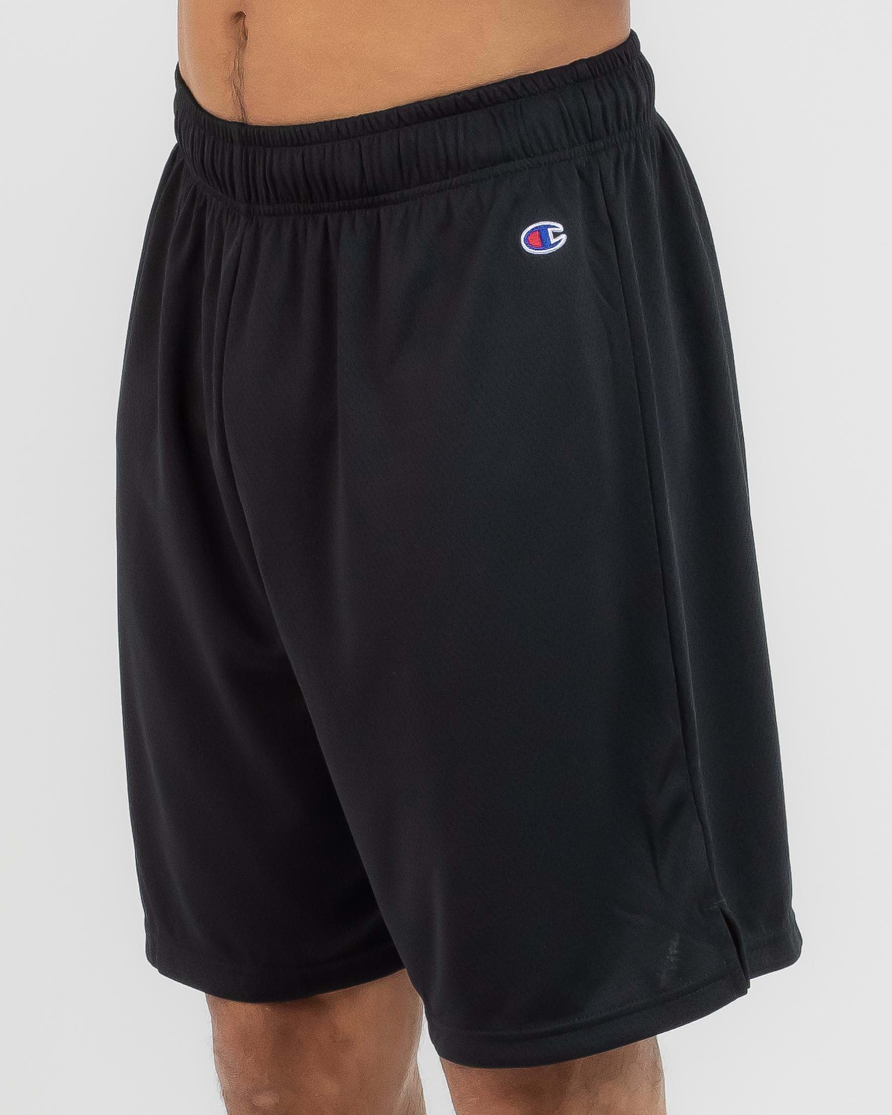 Shop Champion Basketball Shorts In Black - Fast Shipping & Easy Returns ...