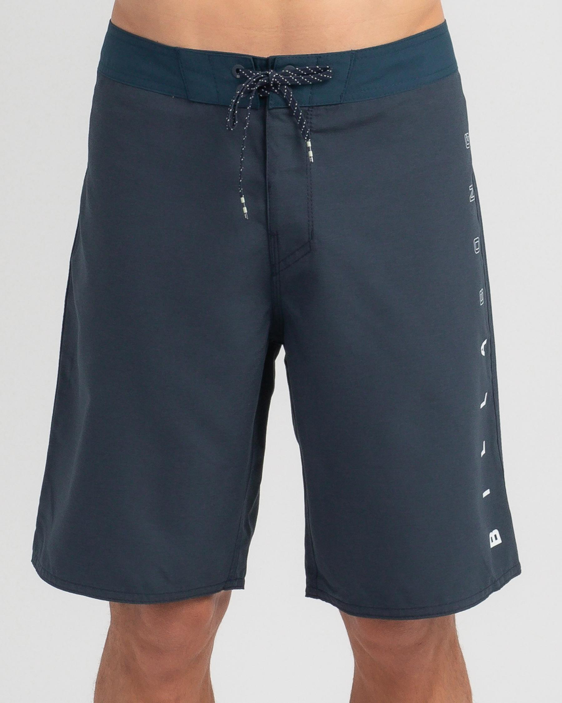 Shop Billabong Shadow Cut OG Board Shorts In Navy Heather - Fast ...