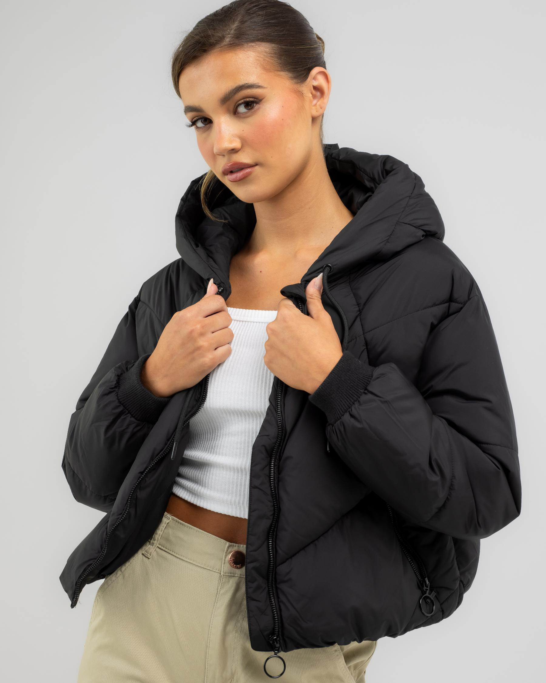 city beach puffer jacket