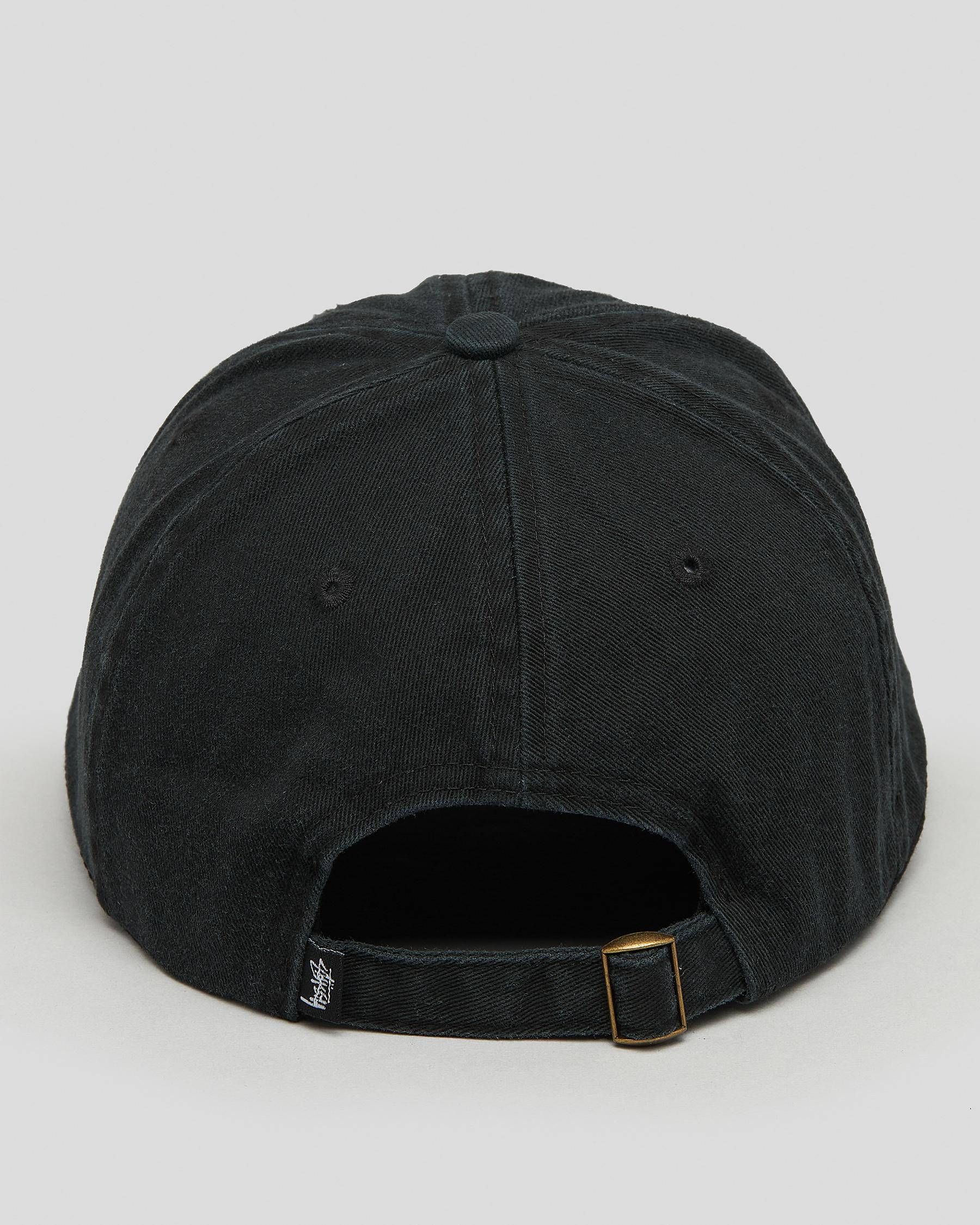 Shop Stussy Stock Low Pro Cap In Black - Fast Shipping & Easy Returns ...