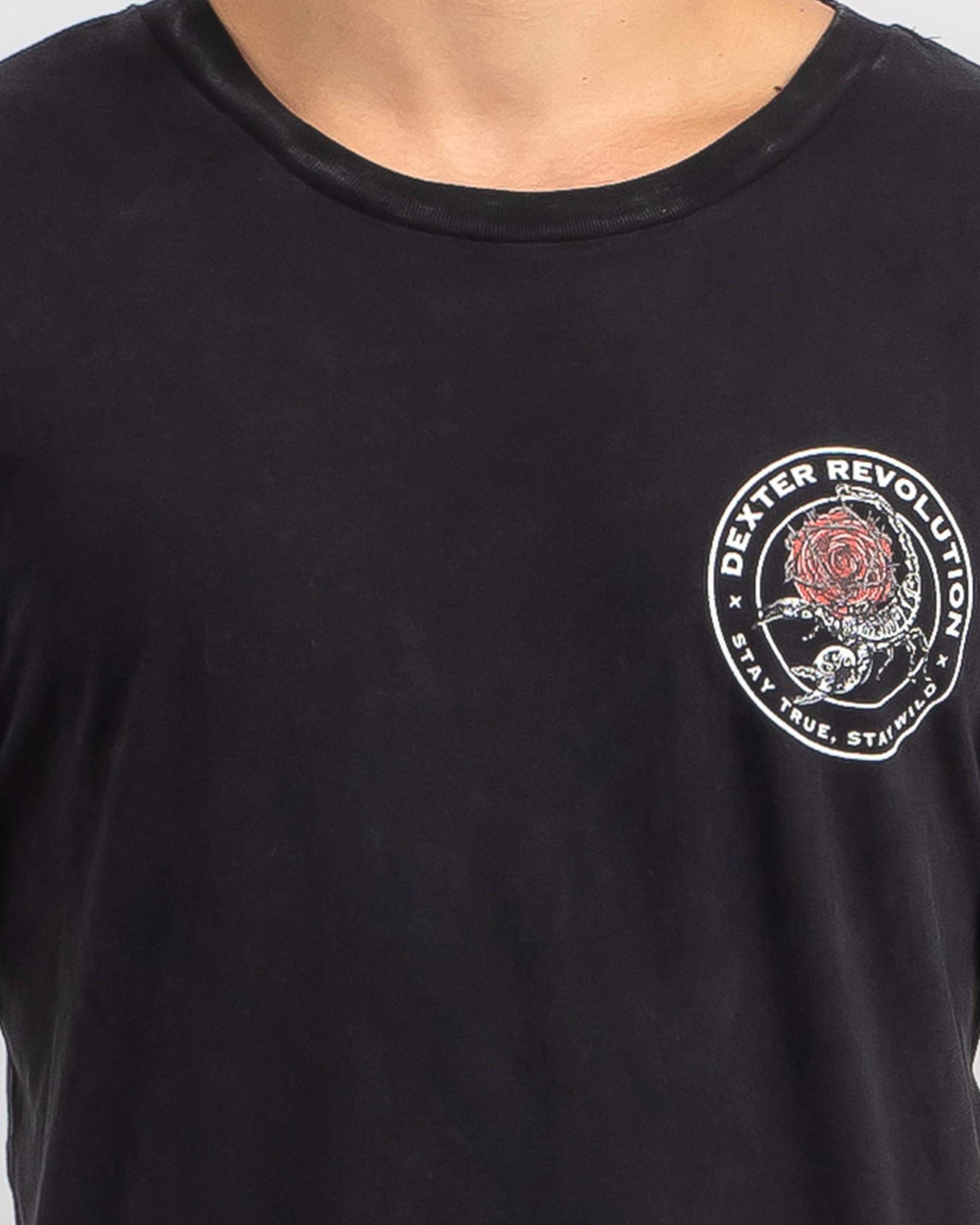 Shop Dexter Scorp T-Shirt In Black Acid - Fast Shipping & Easy Returns ...