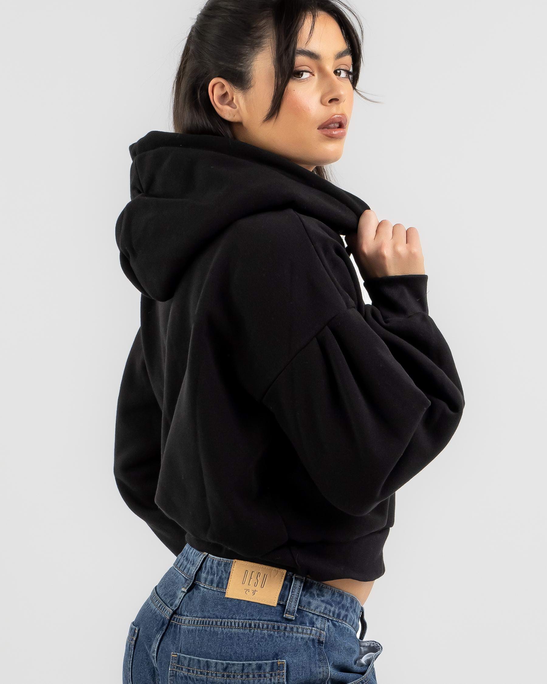 Shop Ava And Ever Alba Hoodie In Black - Fast Shipping & Easy Returns ...