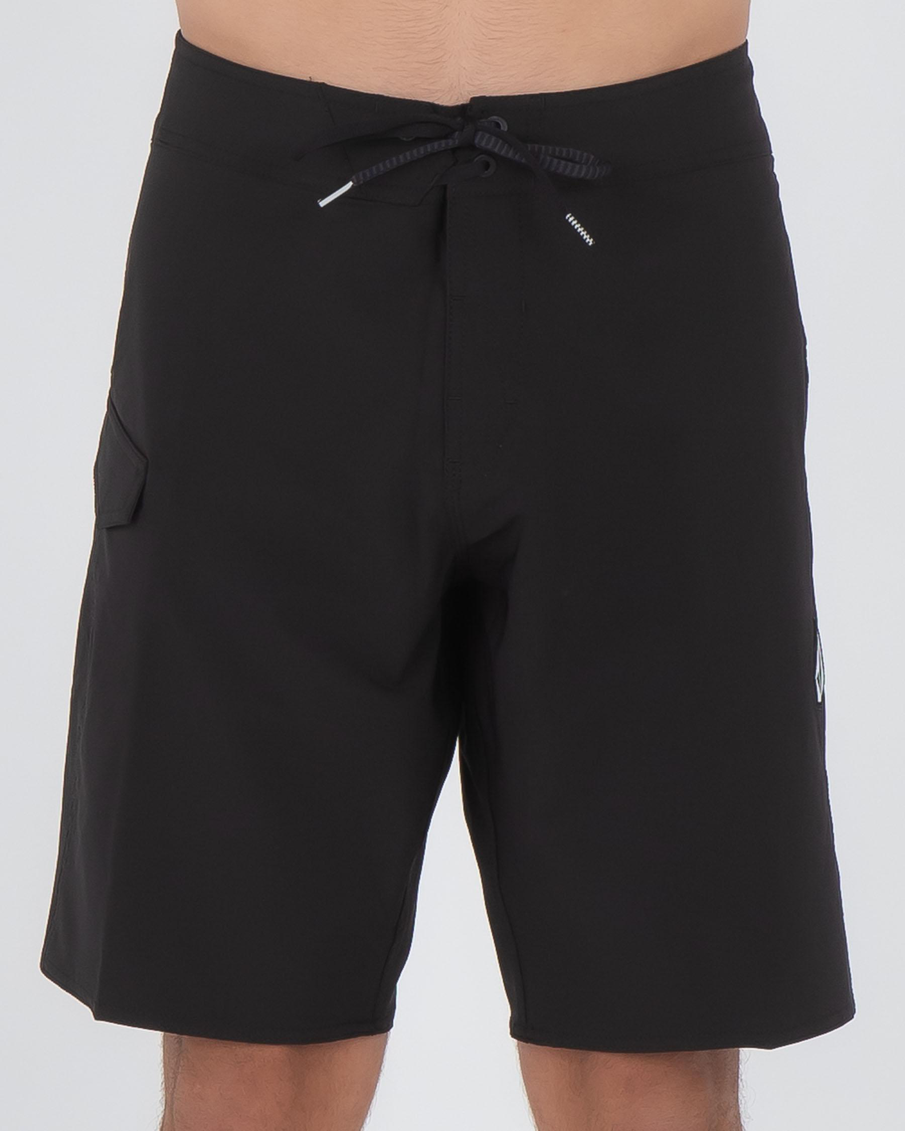 Volcom Lido Solid Mod Board Shorts In Black | City Beach Australia