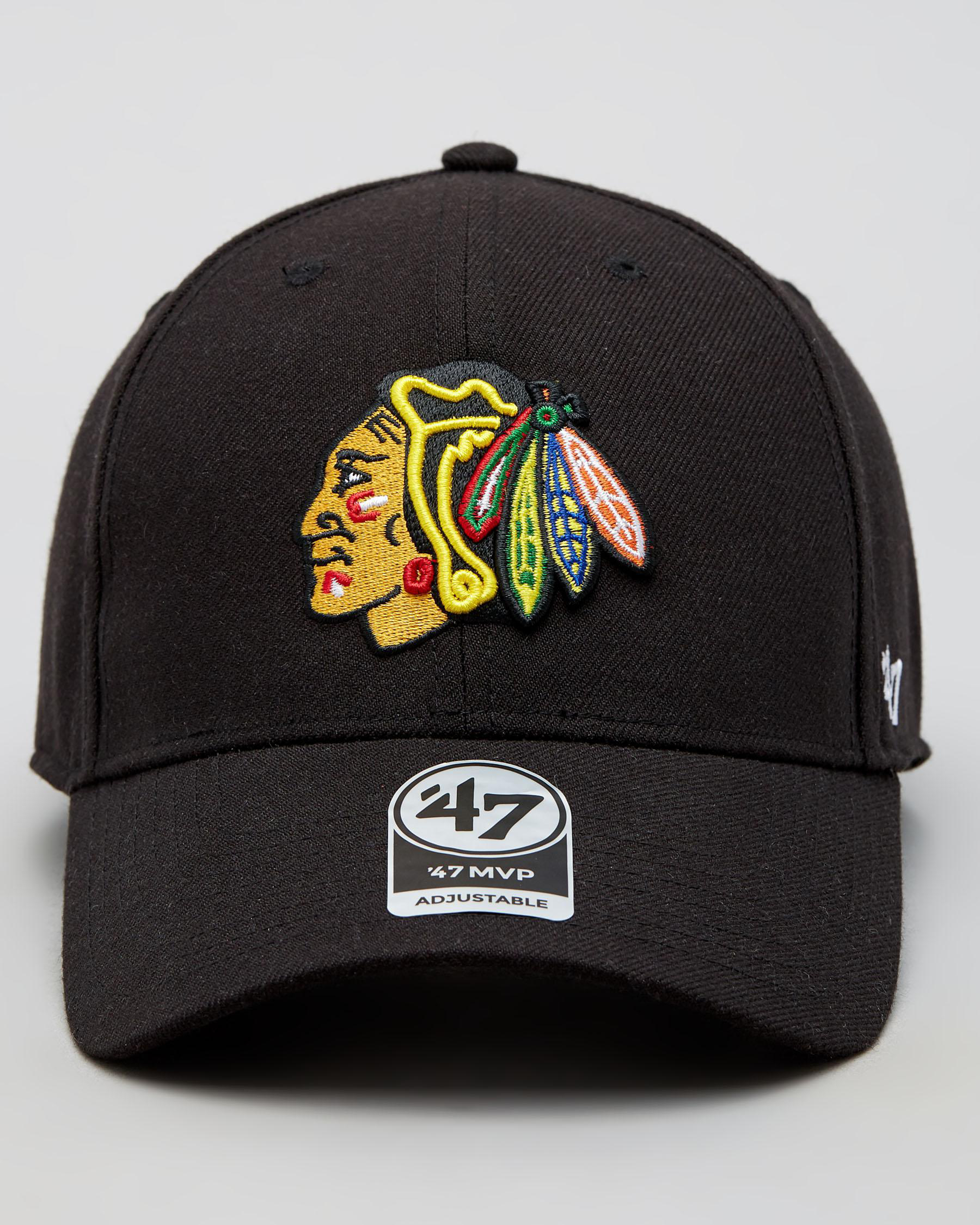 Forty Seven Chicago Blackhawks MVP DT Snapback Cap In Brown - FREE*  Shipping & Easy Returns - City Beach United States