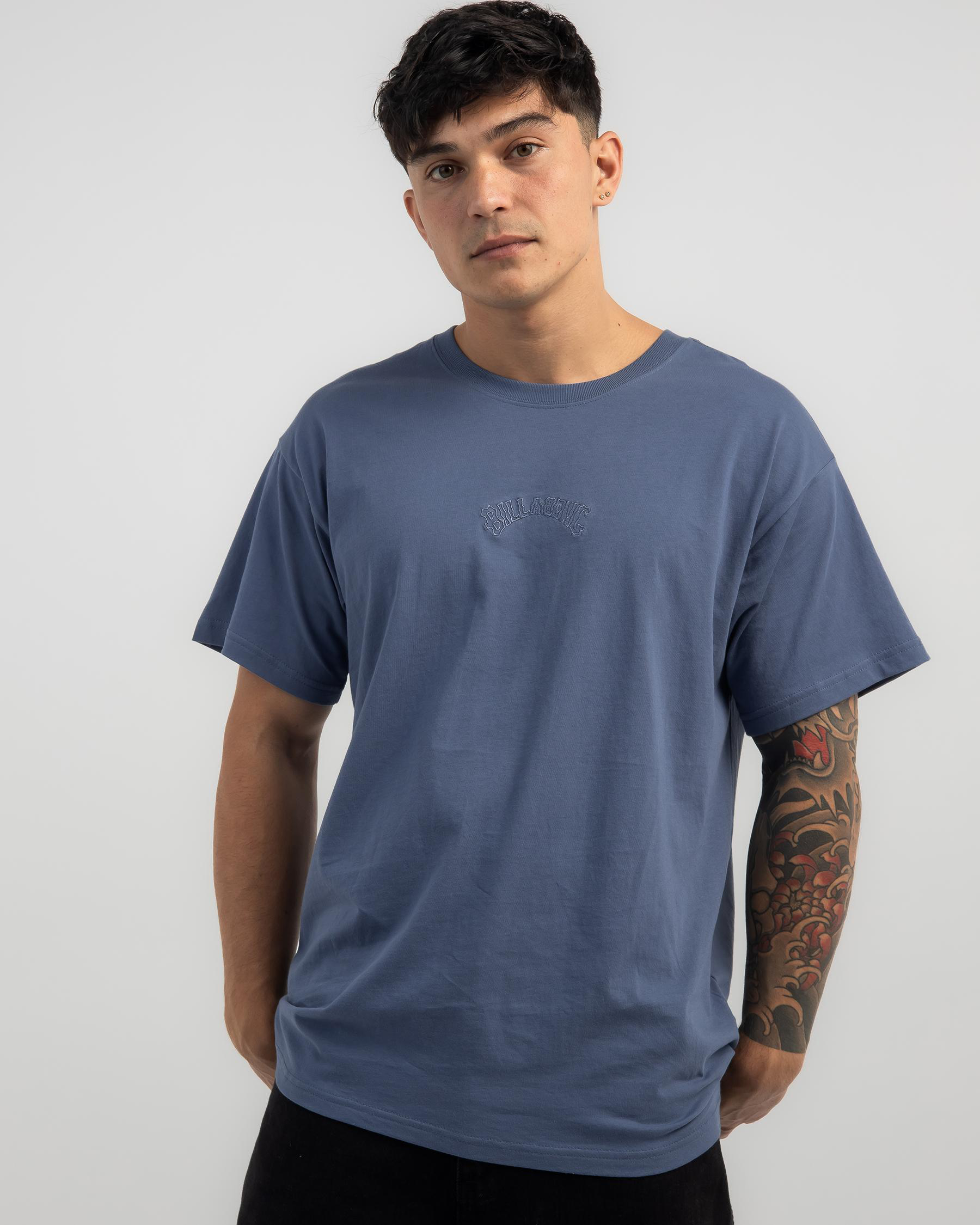 Shop Billabong Smitty T-Shirt In North Sea - Fast Shipping & Easy ...