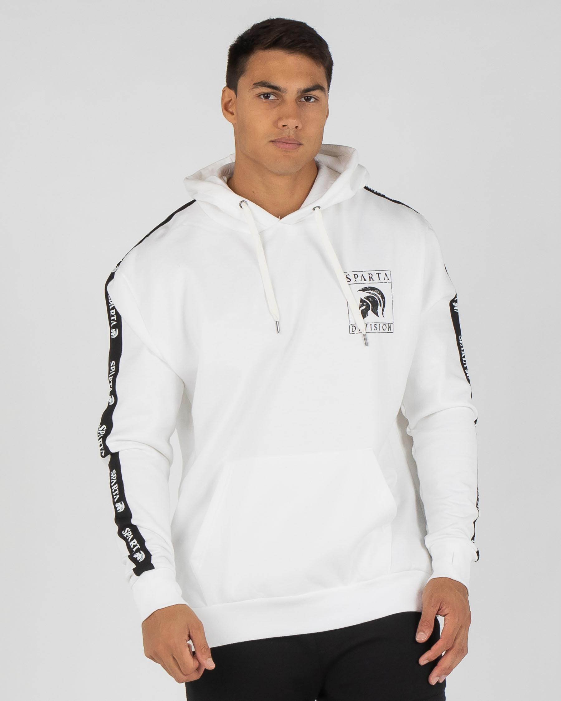 Shop Sparta Marginal Hoodie In White - Fast Shipping & Easy Returns ...