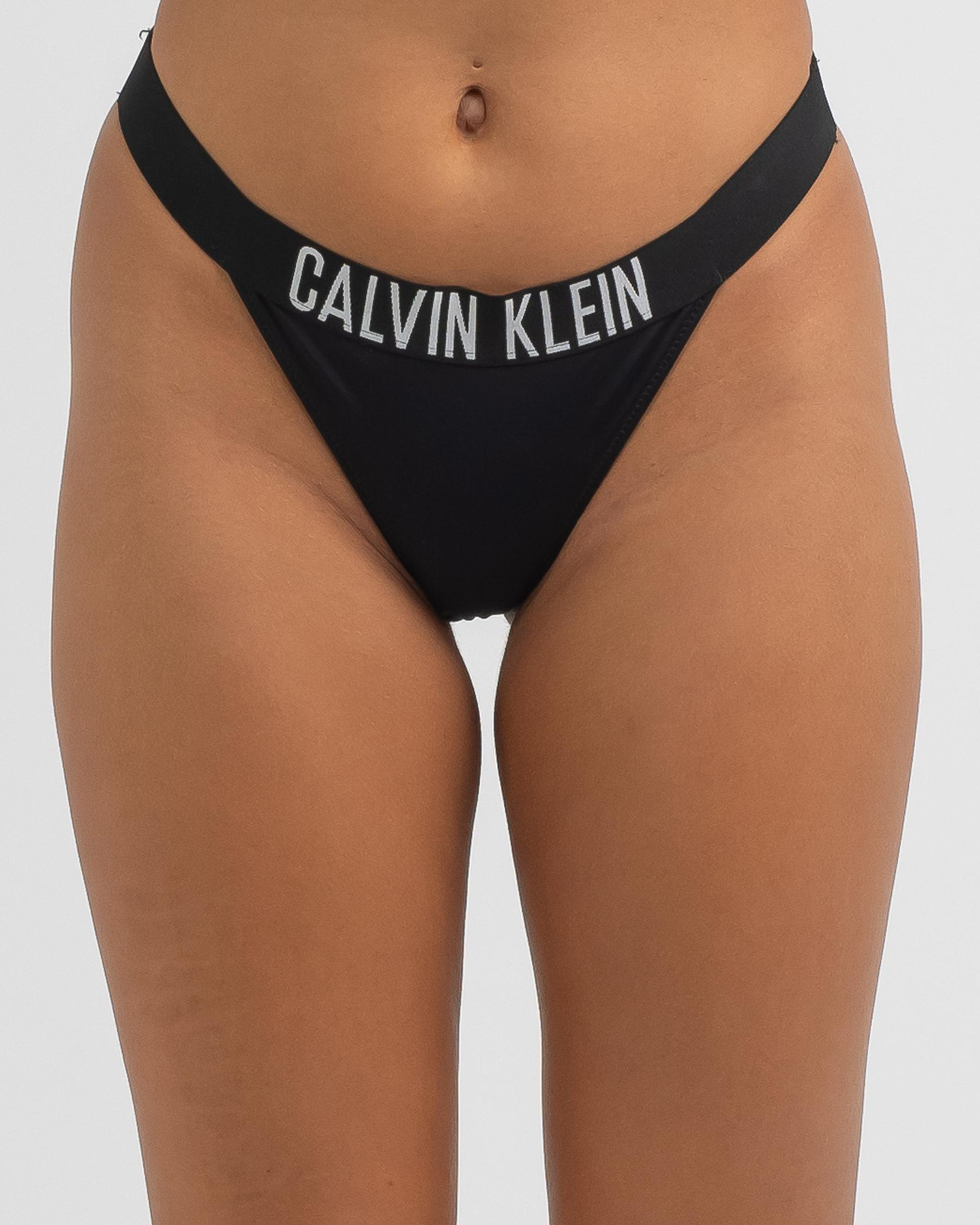 Calvin Klein Intense Power Brazilian Bikini Bottom In Pvh Black - FREE*  Shipping & Easy Returns - City Beach United States