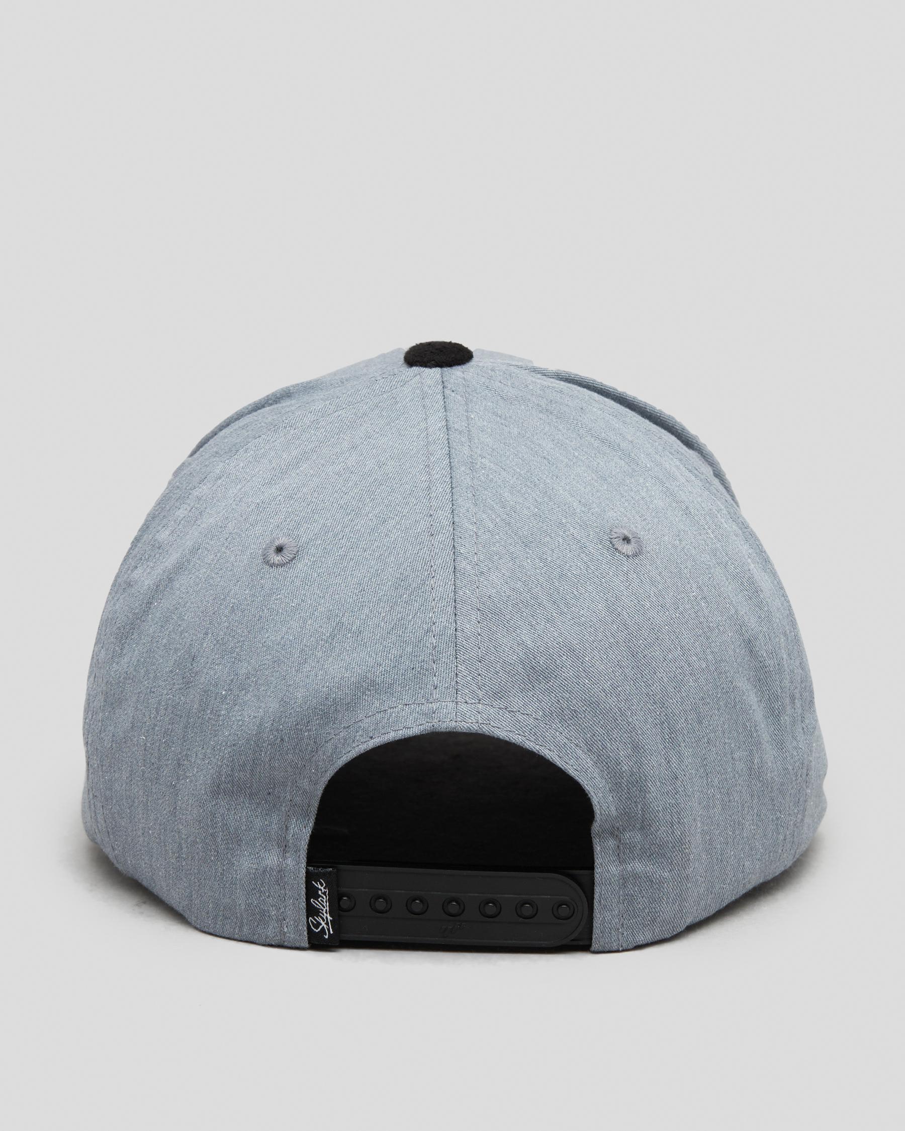 Shop Skylark Bliss Snapback Cap In Grey/black - Fast Shipping & Easy ...