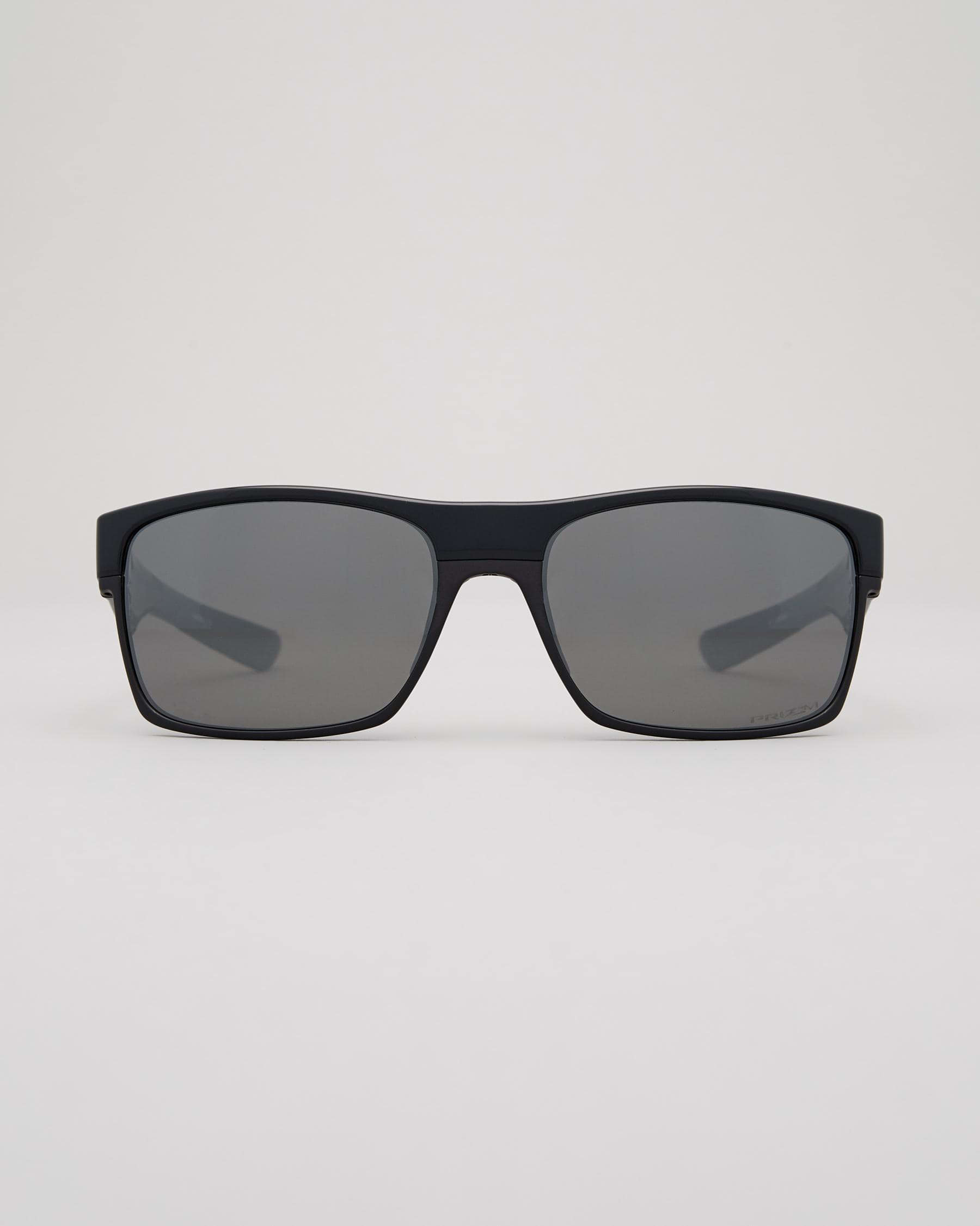 Oakley Two Face Sunglasses In Polished Black/prizm Blac - Fast Shipping ...