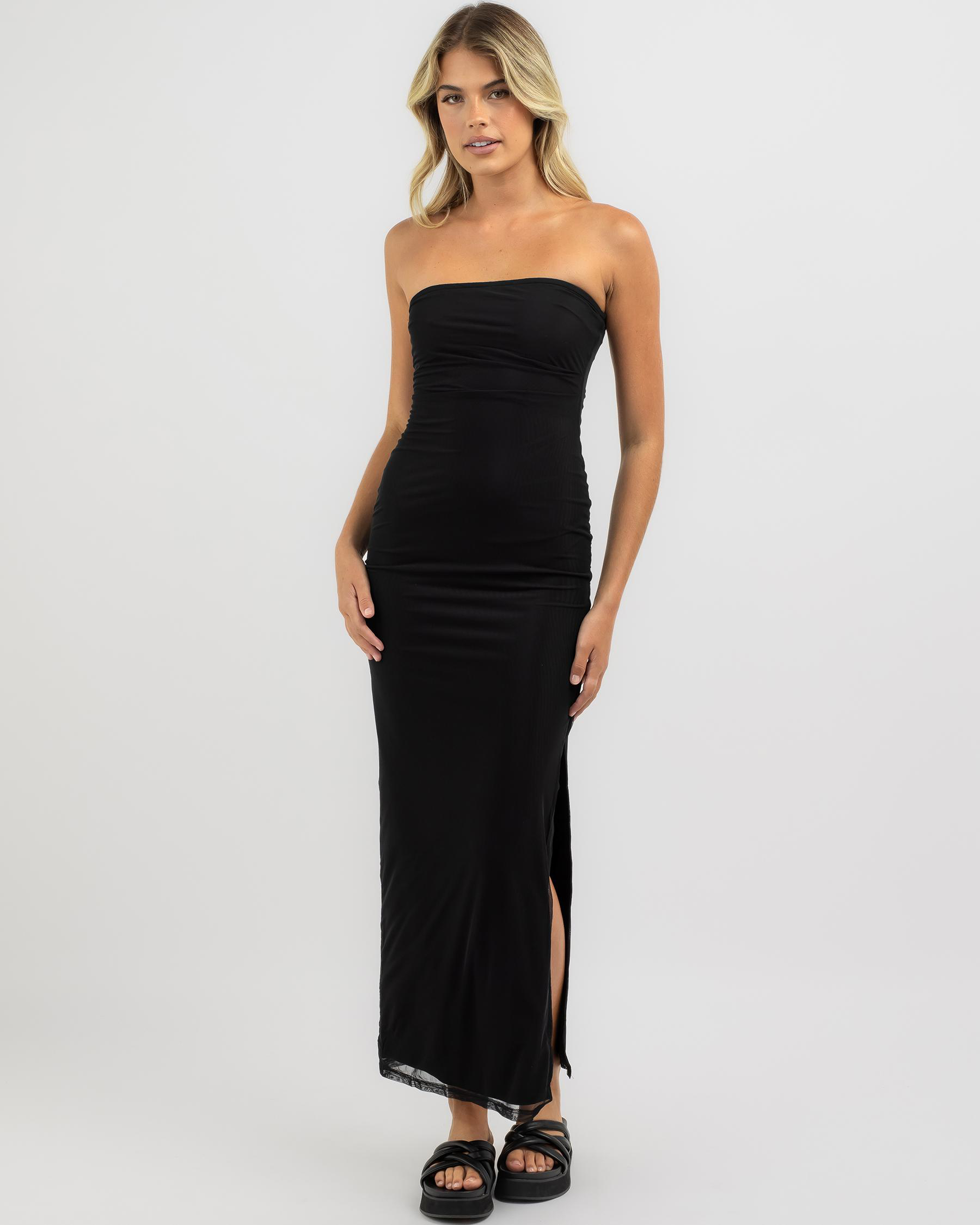 Ava And Ever Austin Maxi Dress In Black - Fast Shipping & Easy Returns ...