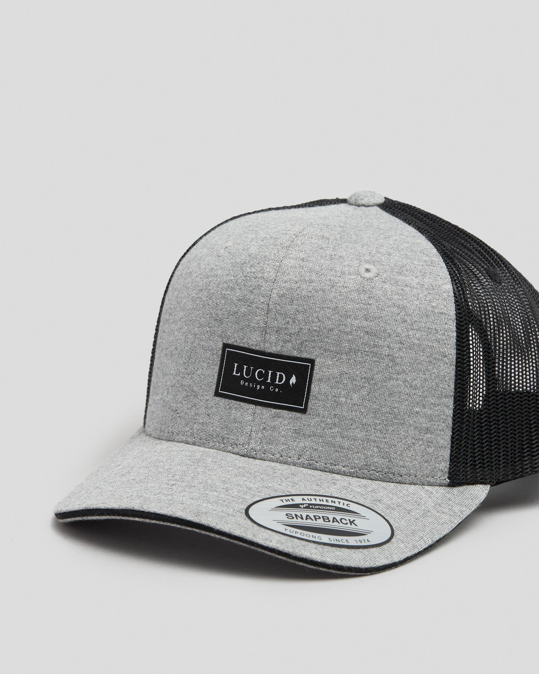 Lucid Parity Trucker Cap In Grey Marleblack Free Shipping And Easy Returns City Beach United 7390