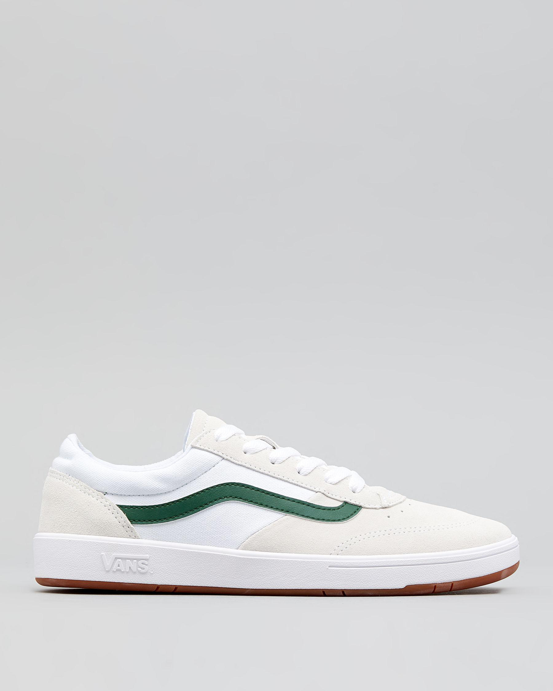 Vans Cruze Comfy Cush Shoes In True White/greener Pastures - Fast ...