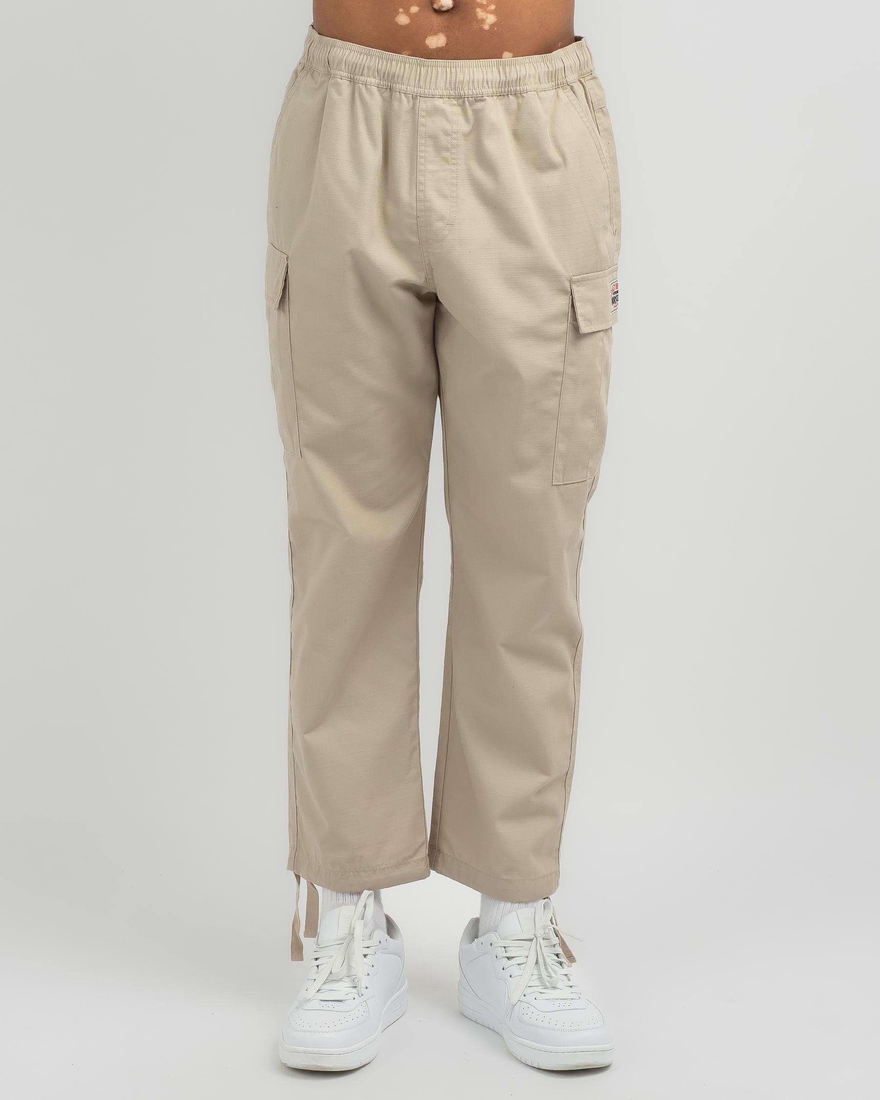 Shop Stussy Ripstop Cargo Pants In Natural - Fast Shipping & Easy ...