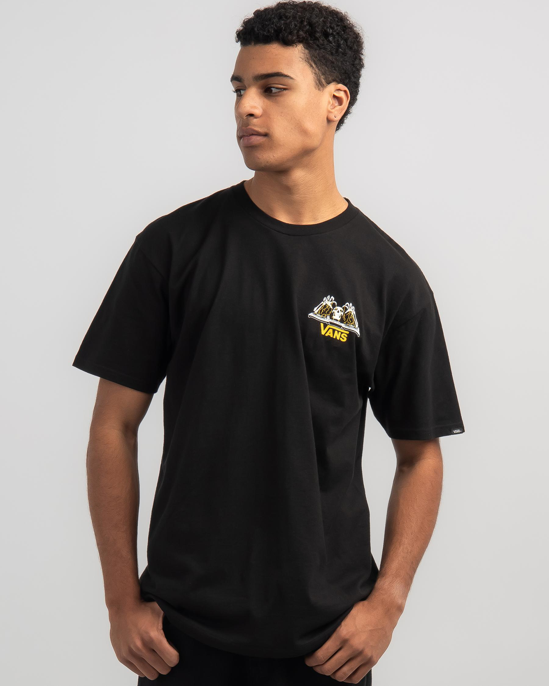 Shop Vans Sounds From Below T-Shirt In Black - Fast Shipping & Easy ...