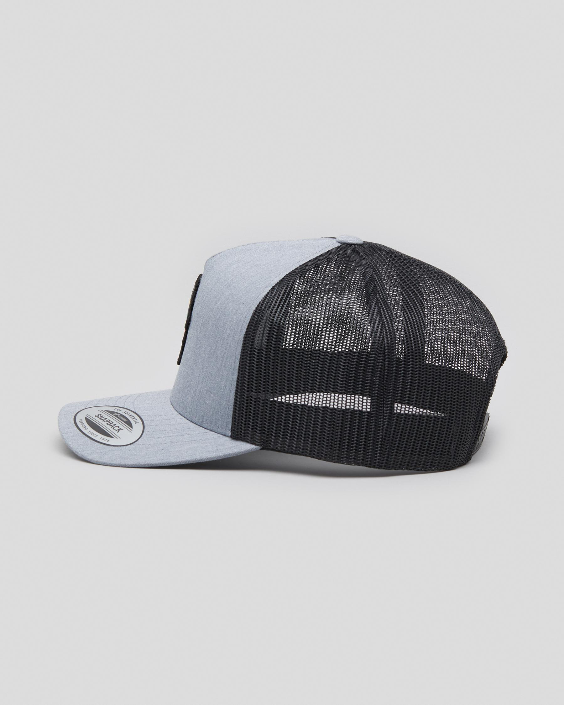 Rip Curl Icons Trucker Hat, Mesh Back Cap Snapback for Men