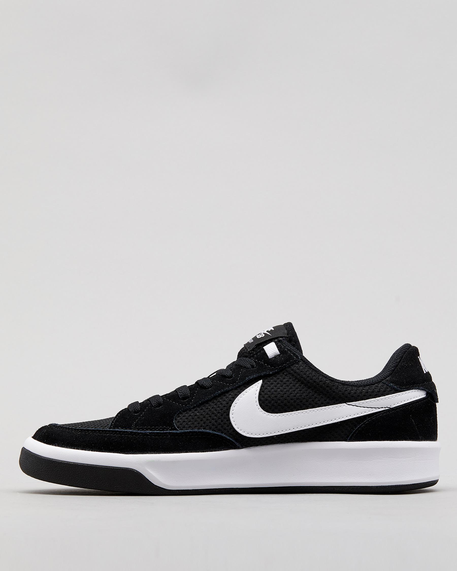 Shop Nike Adversary Shoes In Black/white-black - Fast Shipping & Easy ...