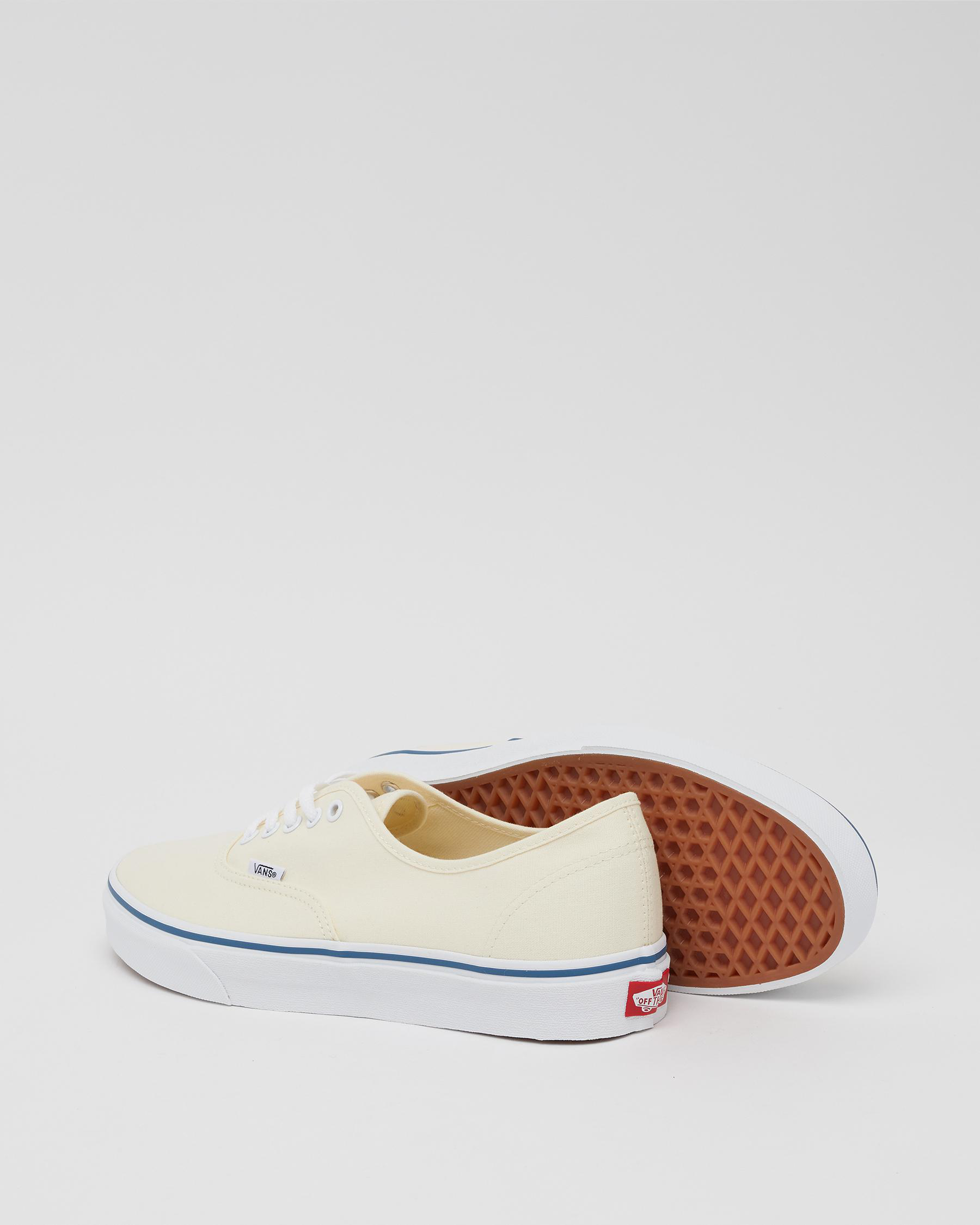 Shop Vans Authentic Shoes In White - Fast Shipping & Easy Returns ...