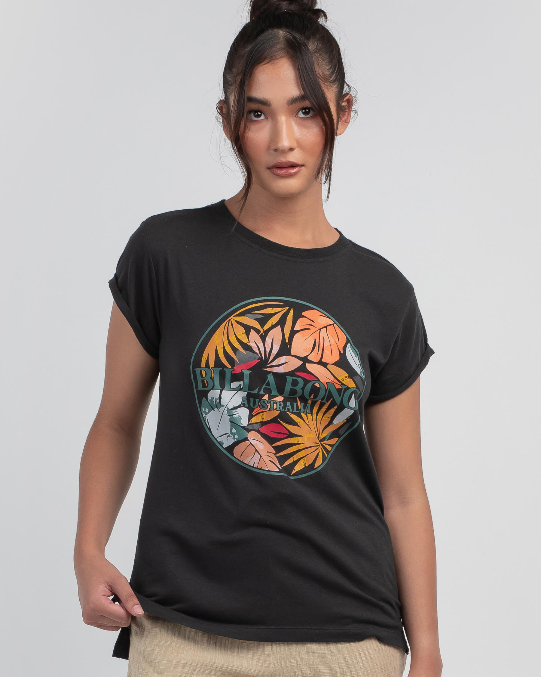 Billabong Sundaze T-Shirt In Black - Fast Shipping & Easy Returns ...