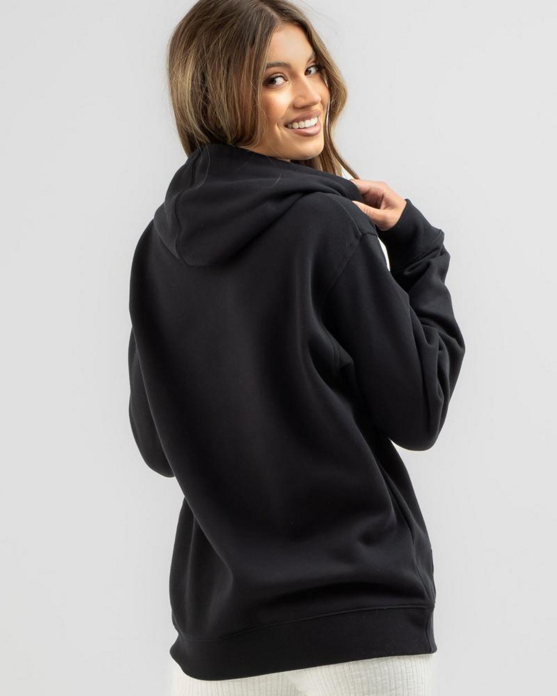 Shop Hurley Authentic Hoodie In Black - Fast Shipping & Easy Returns ...