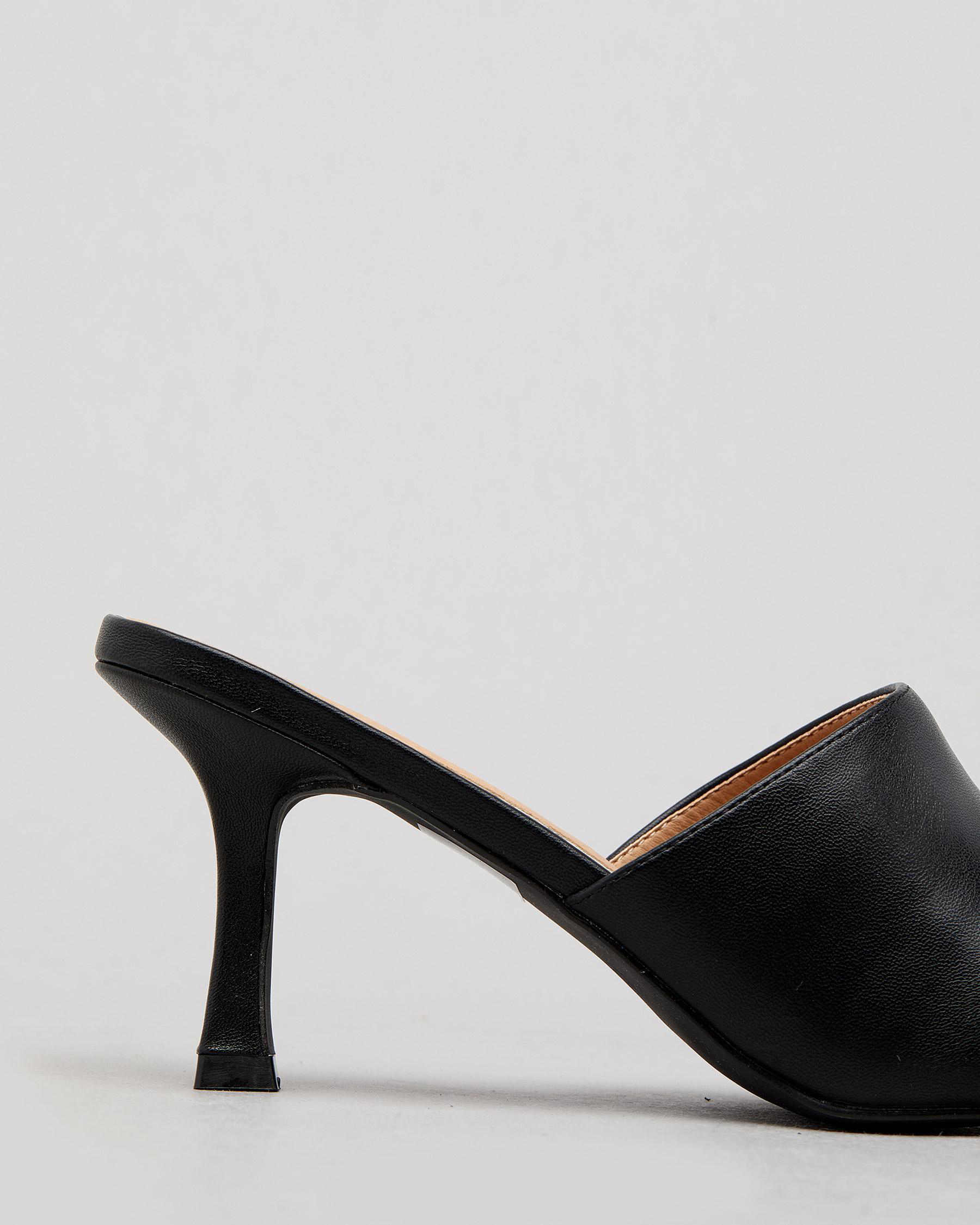 Shop Ava And Ever London Heels In Black - Fast Shipping & Easy Returns ...