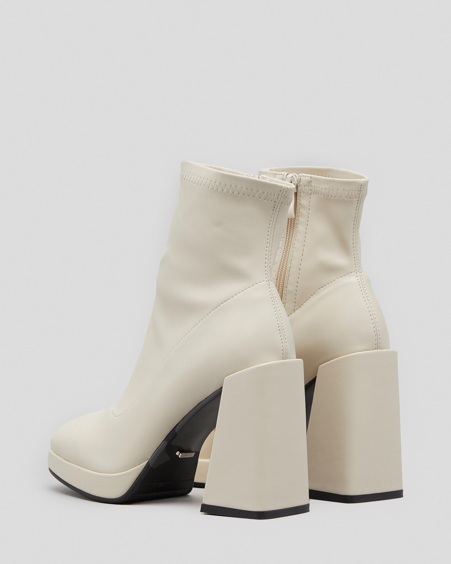 Ava And Ever Cece Boots In Alabaster - Fast Shipping & Easy Returns ...