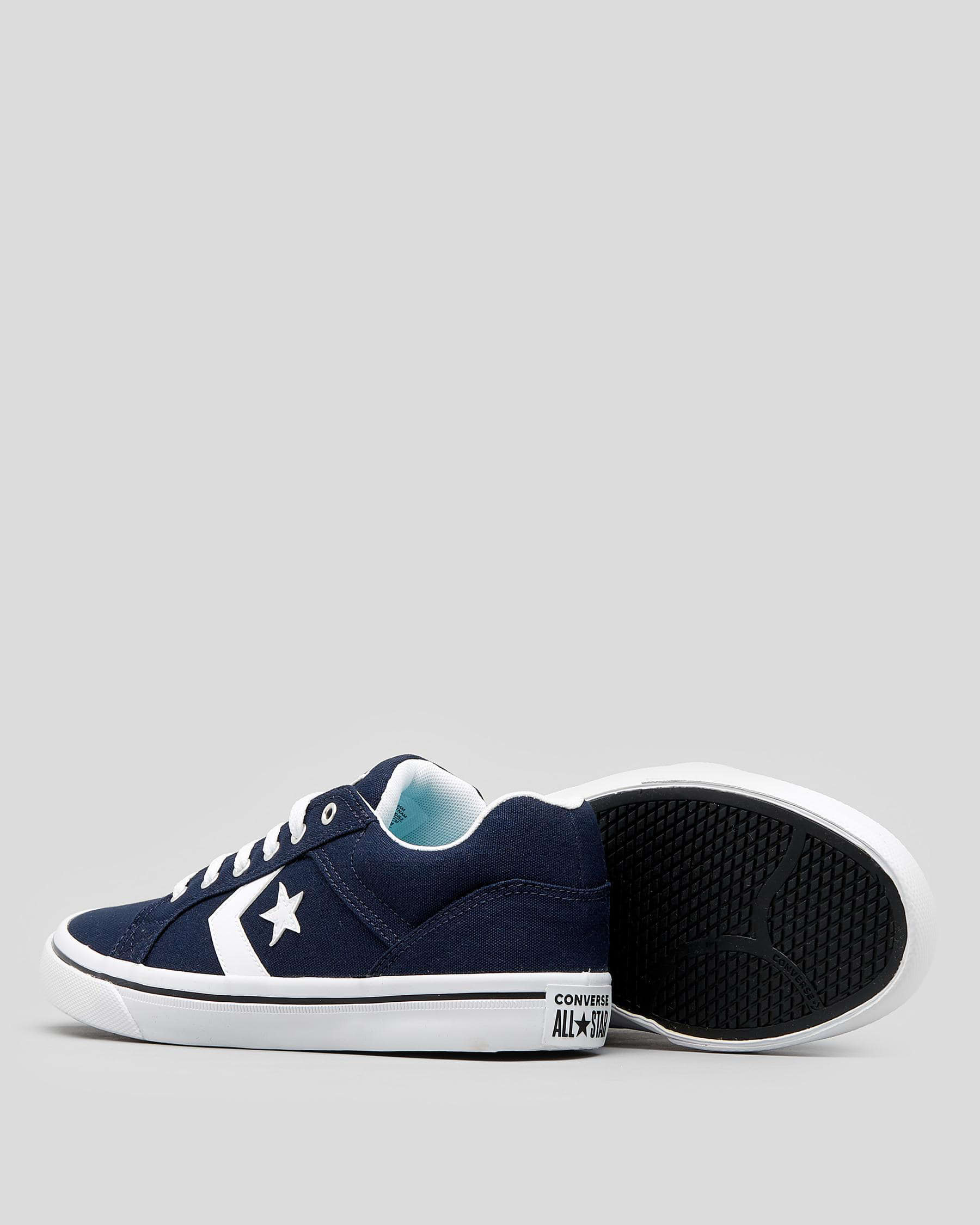 Shop Converse El Distrito 2.0 Shoes In Obsidian White Black - Fast 