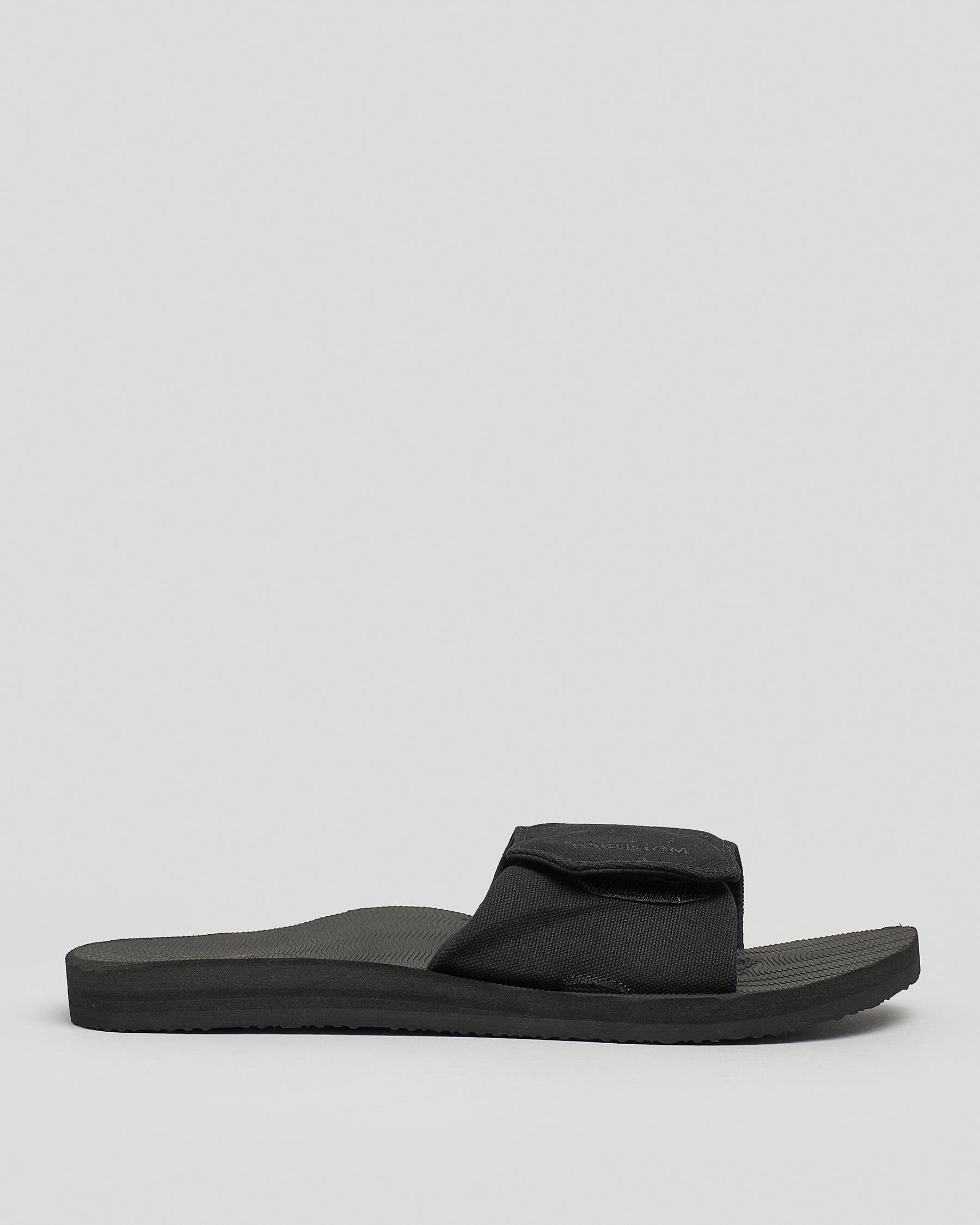 Shop Kustom Burleigh Slides In Stealth - Fast Shipping & Easy Returns ...