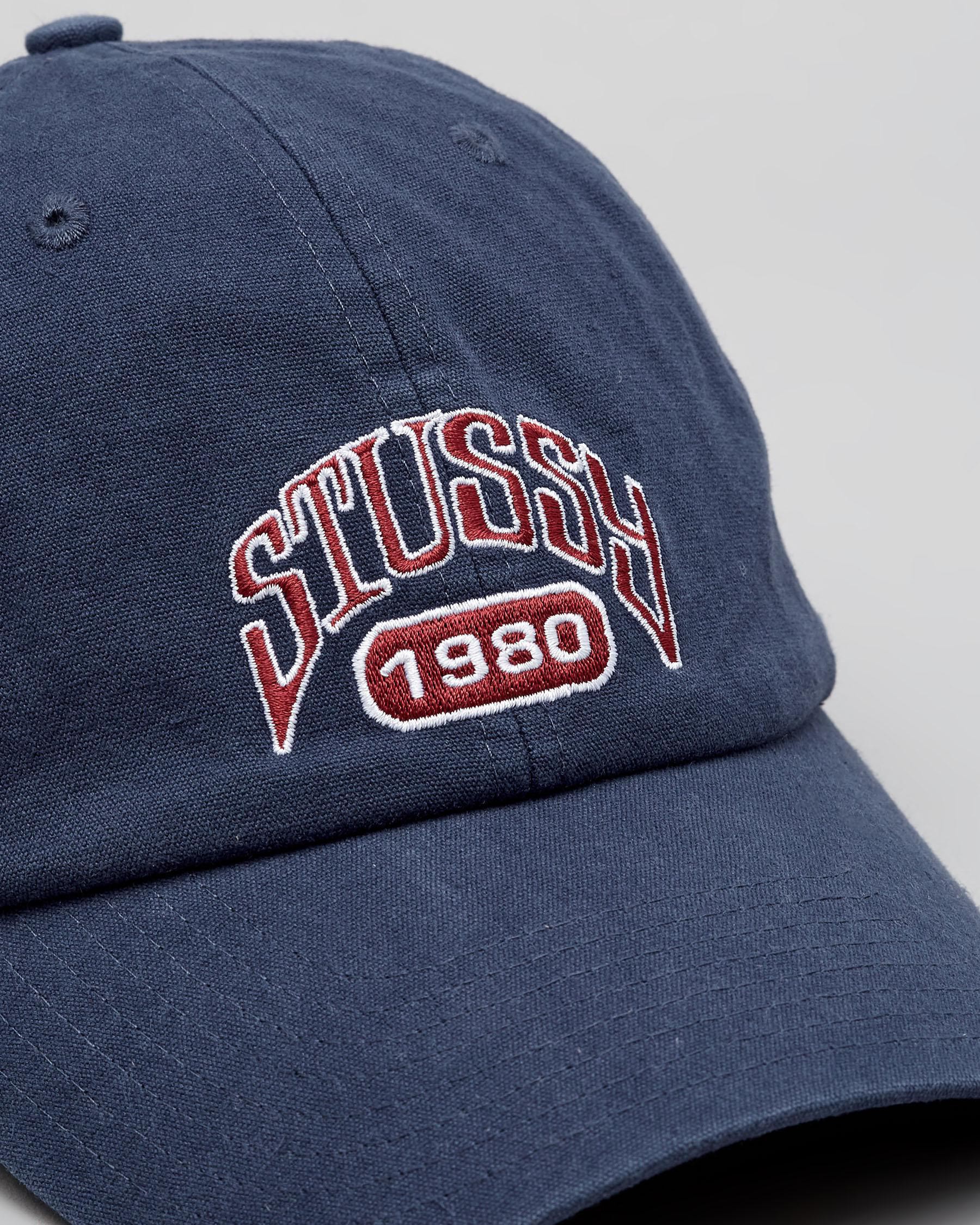 Shop Stussy 1980 Low Pro Cap In Navy - Fast Shipping & Easy 