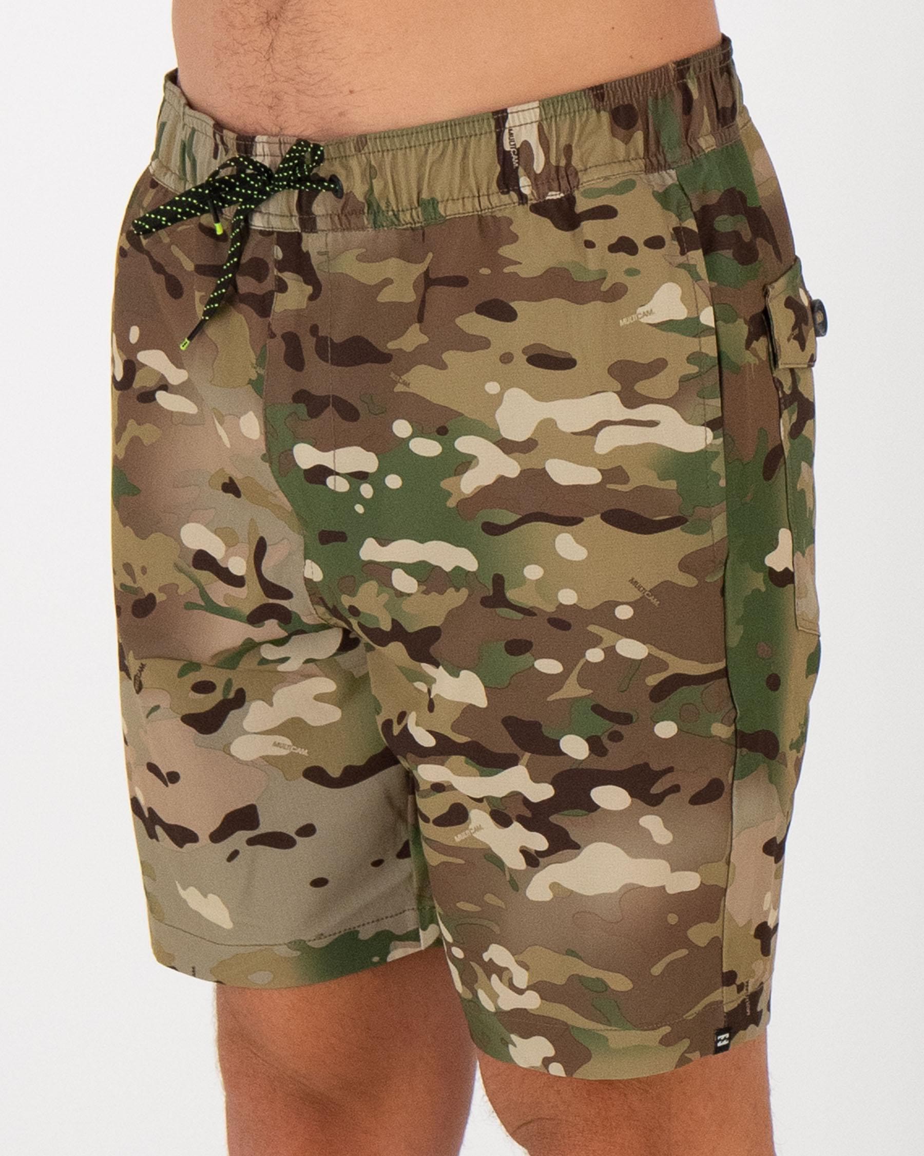 Billabong Surftrek Multicam Walk Shorts In Camo - Fast Shipping & Easy ...