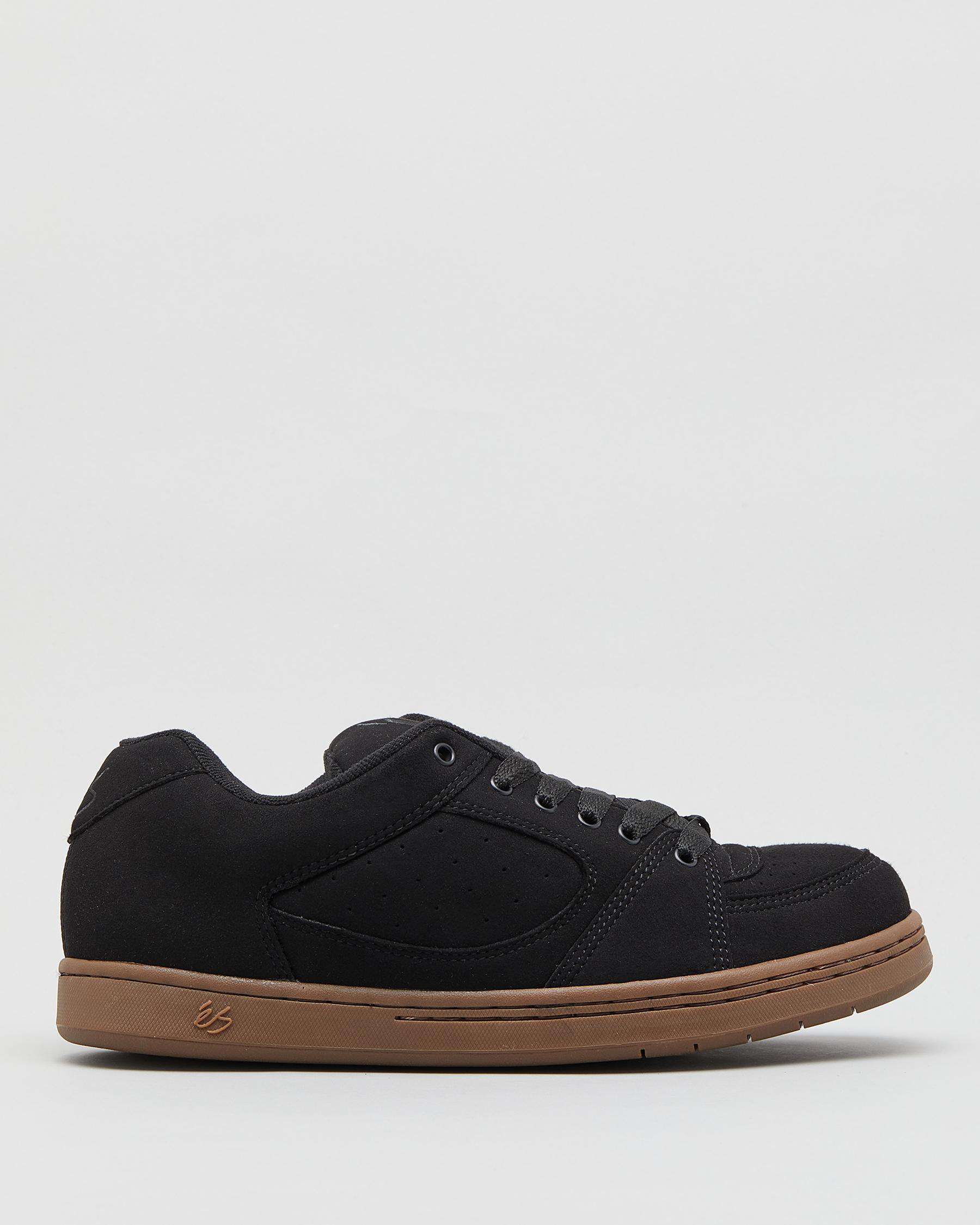 Shop Es Accel OG Shoes In Black/charcoal/gum - Fast Shipping & Easy ...