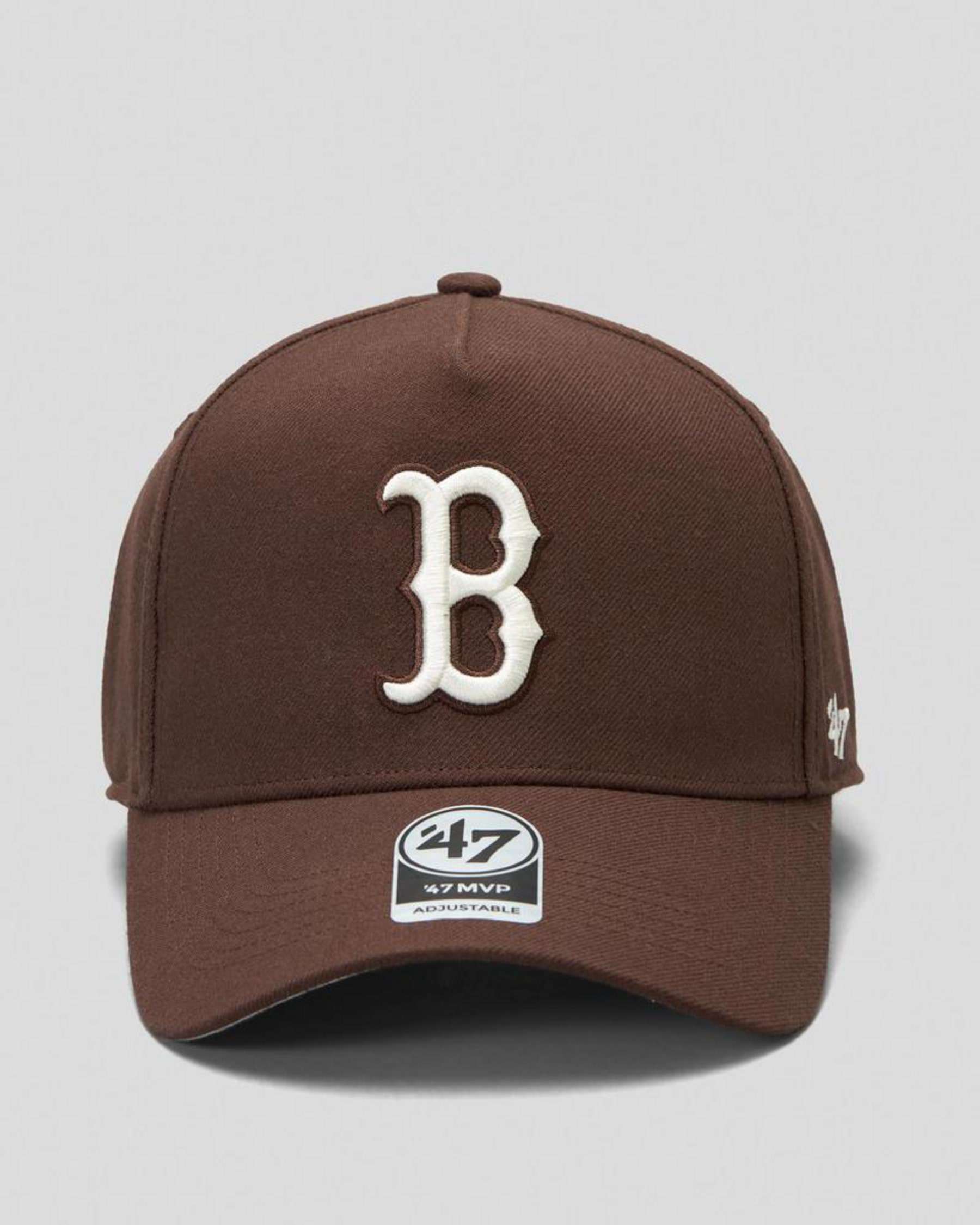 Boston Red Sox MVP DT Snapback in Brown/Khaki