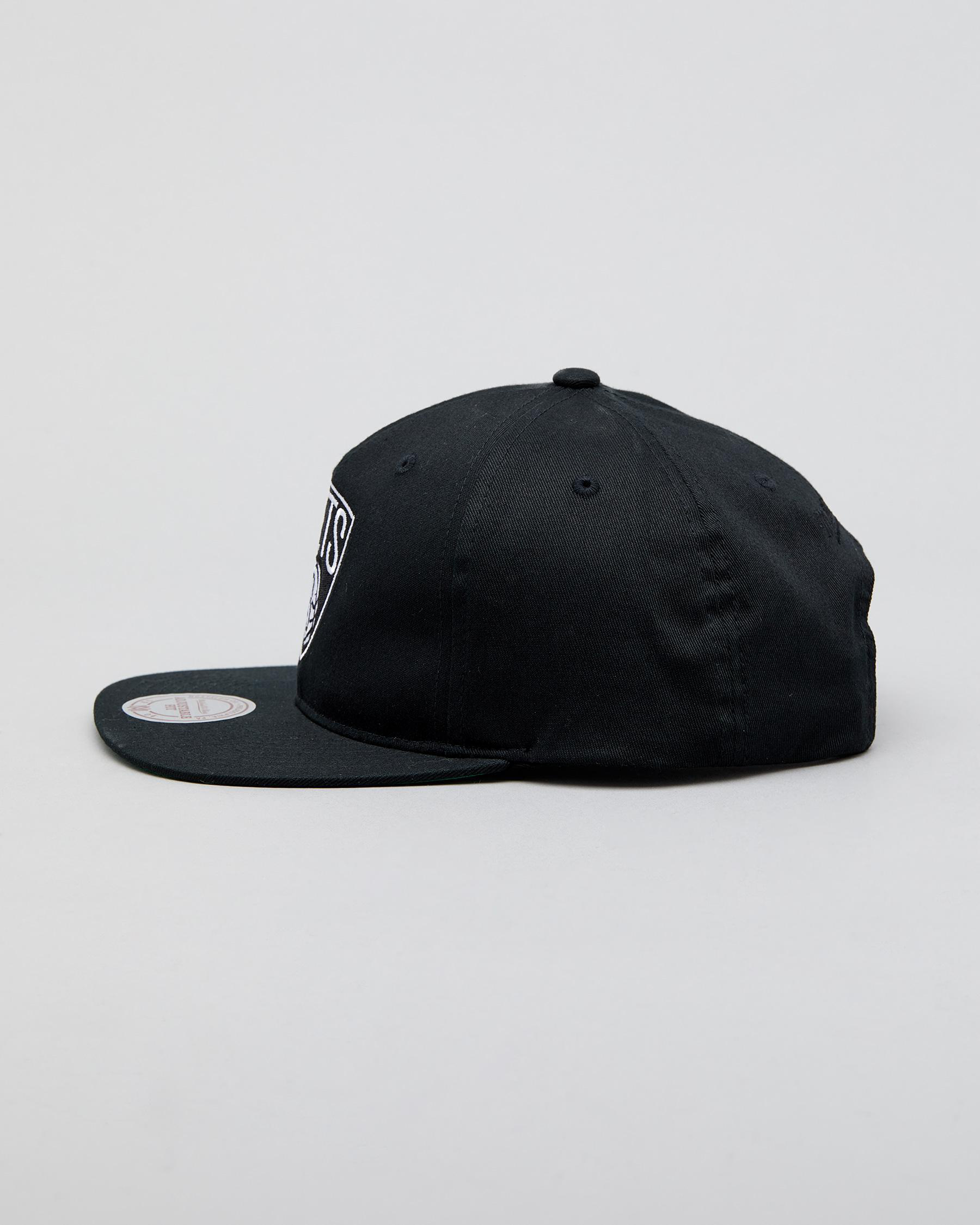 Shop Mitchell & Ness Deadstock Throwback Cap In Black - Fast Shipping ...