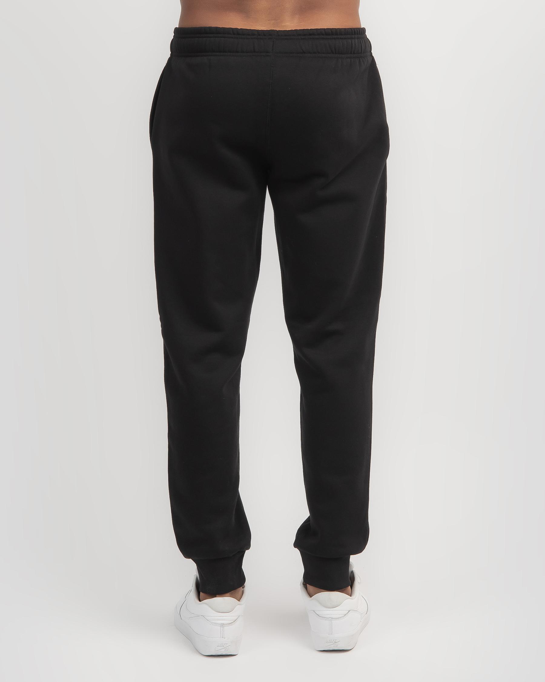 Shop Champion C Logo Cuff Track Pants In Black - Fast Shipping & Easy ...