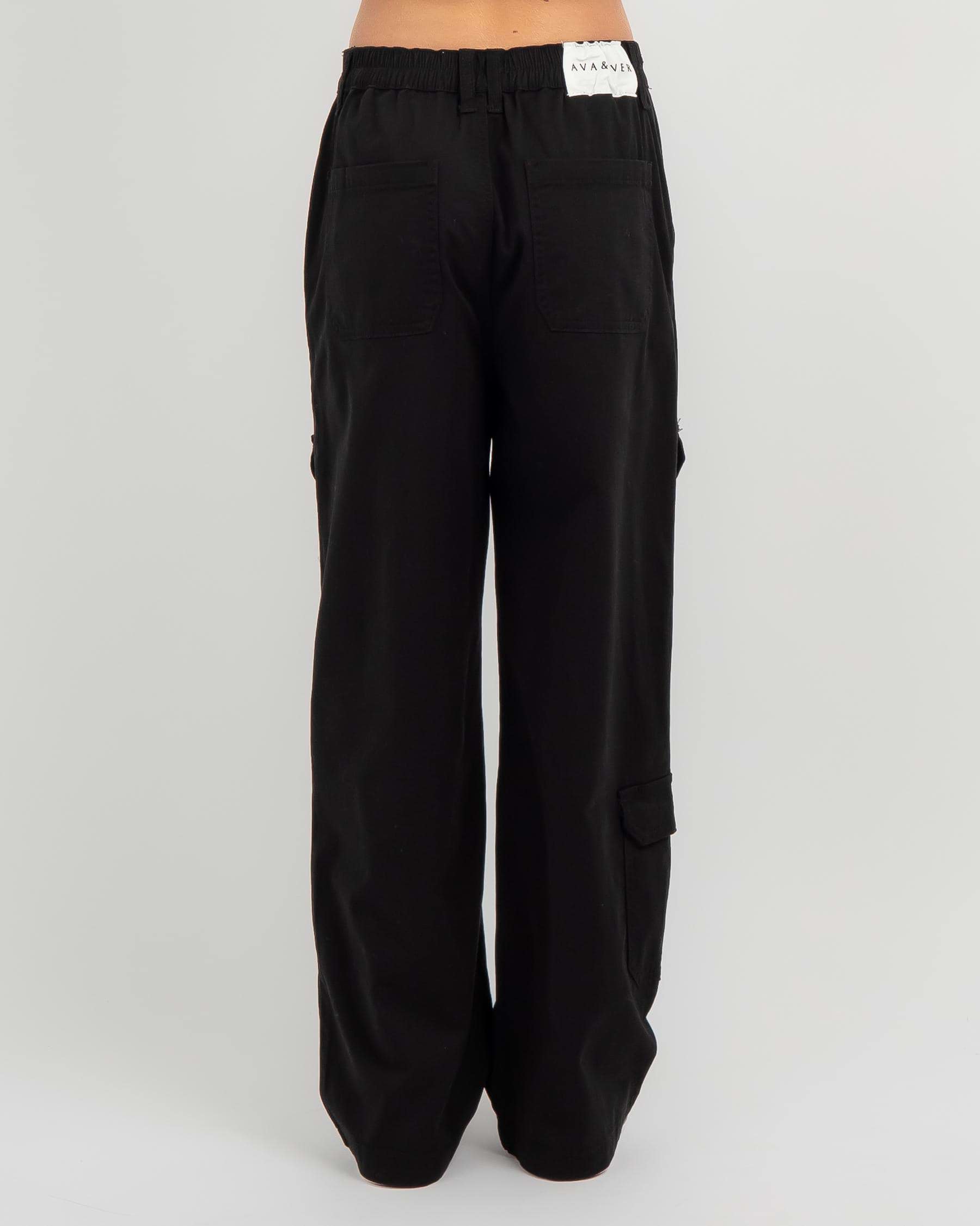 Shop Ava And Ever Girls' Crew Pants In Black - Fast Shipping & Easy ...