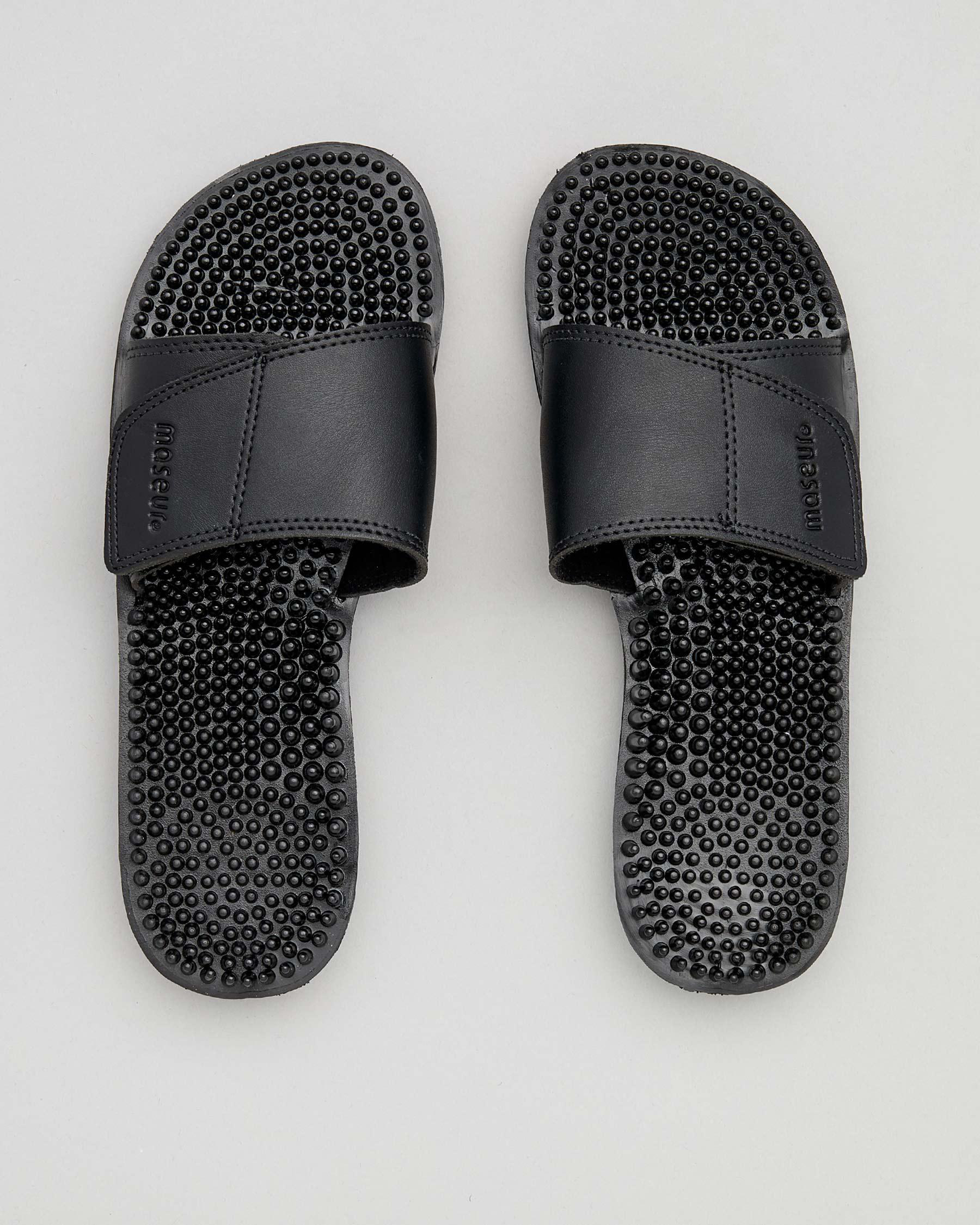 Maseur invigorating sandals discount black