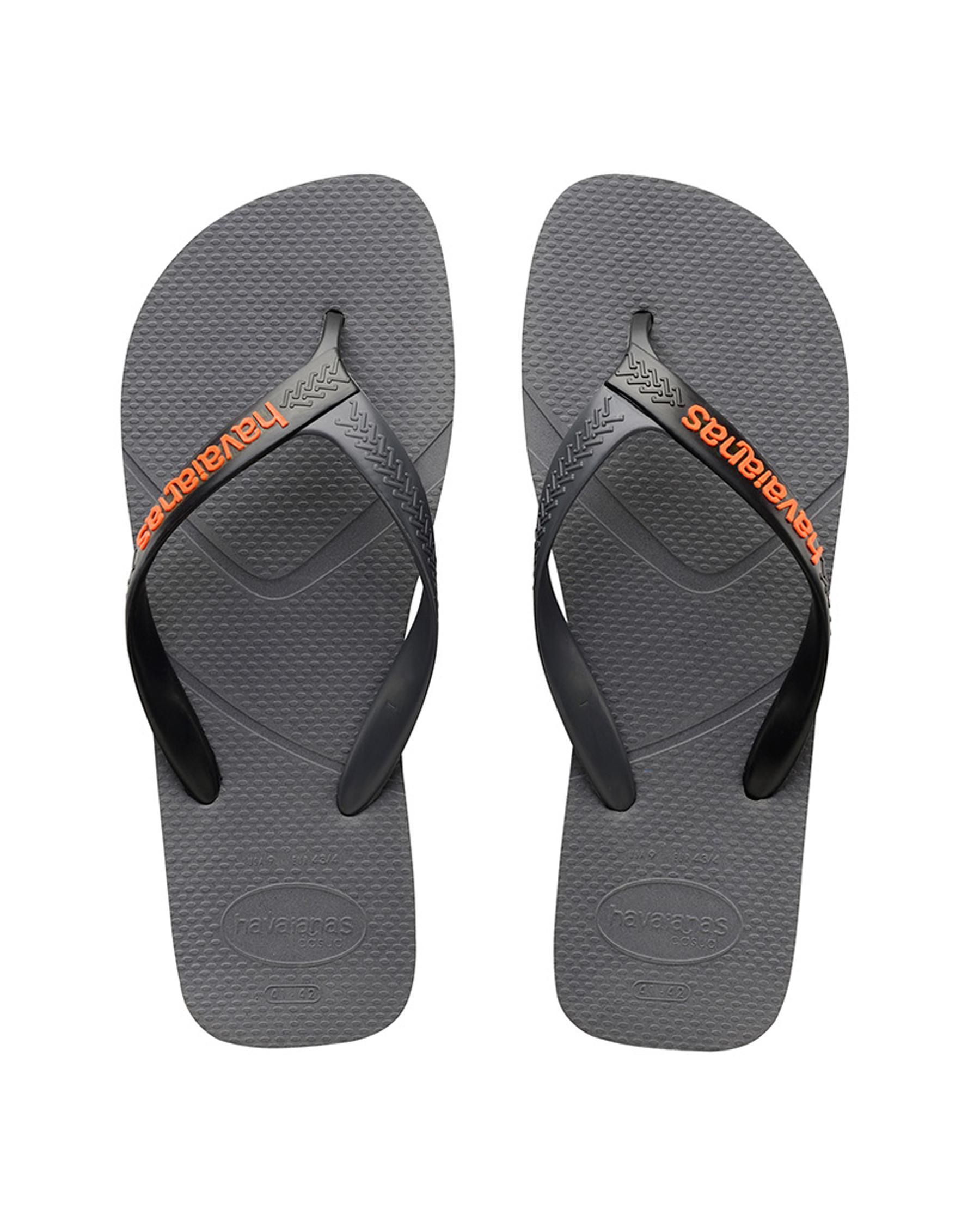 Shop Havaianas Casual Thongs In Grey/black - Fast Shipping & Easy ...