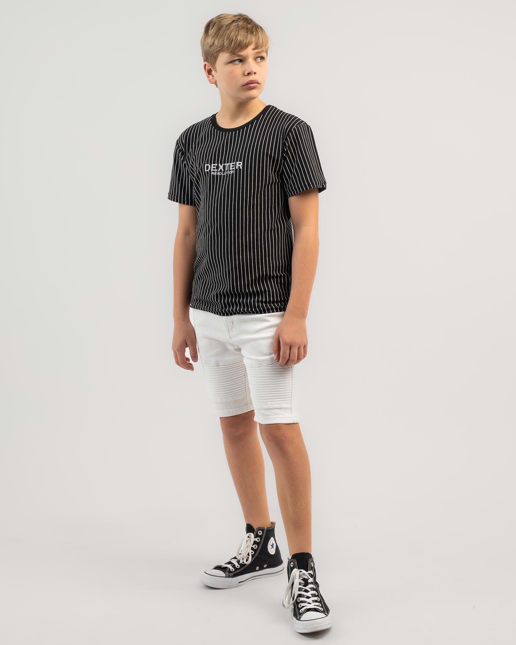 Shop Dexter Boys' Reflect T-Shirt In Black - Fast Shipping & Easy ...